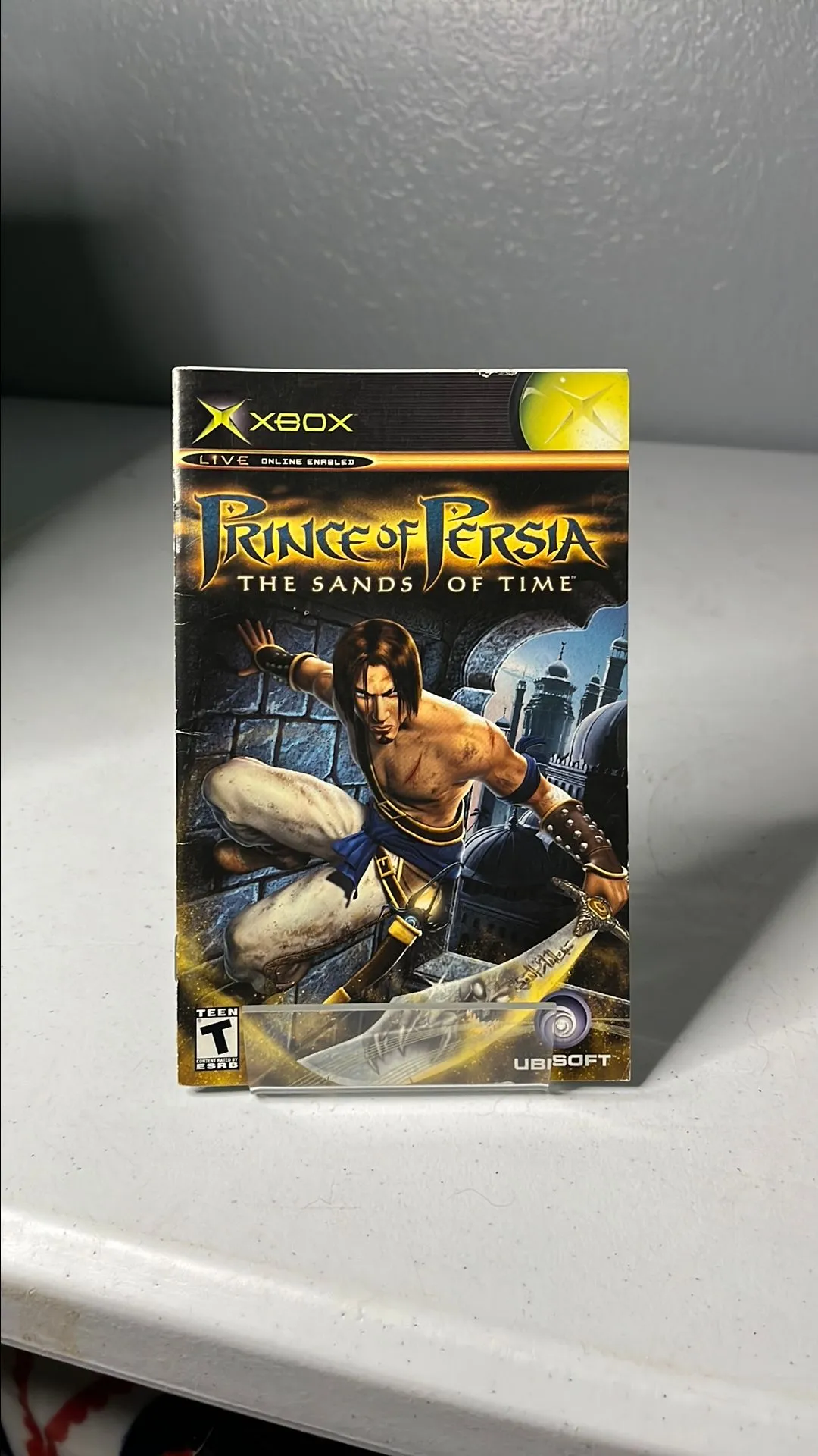 Product image for Manual Xbox - Prince of Persia: The Sands of Time