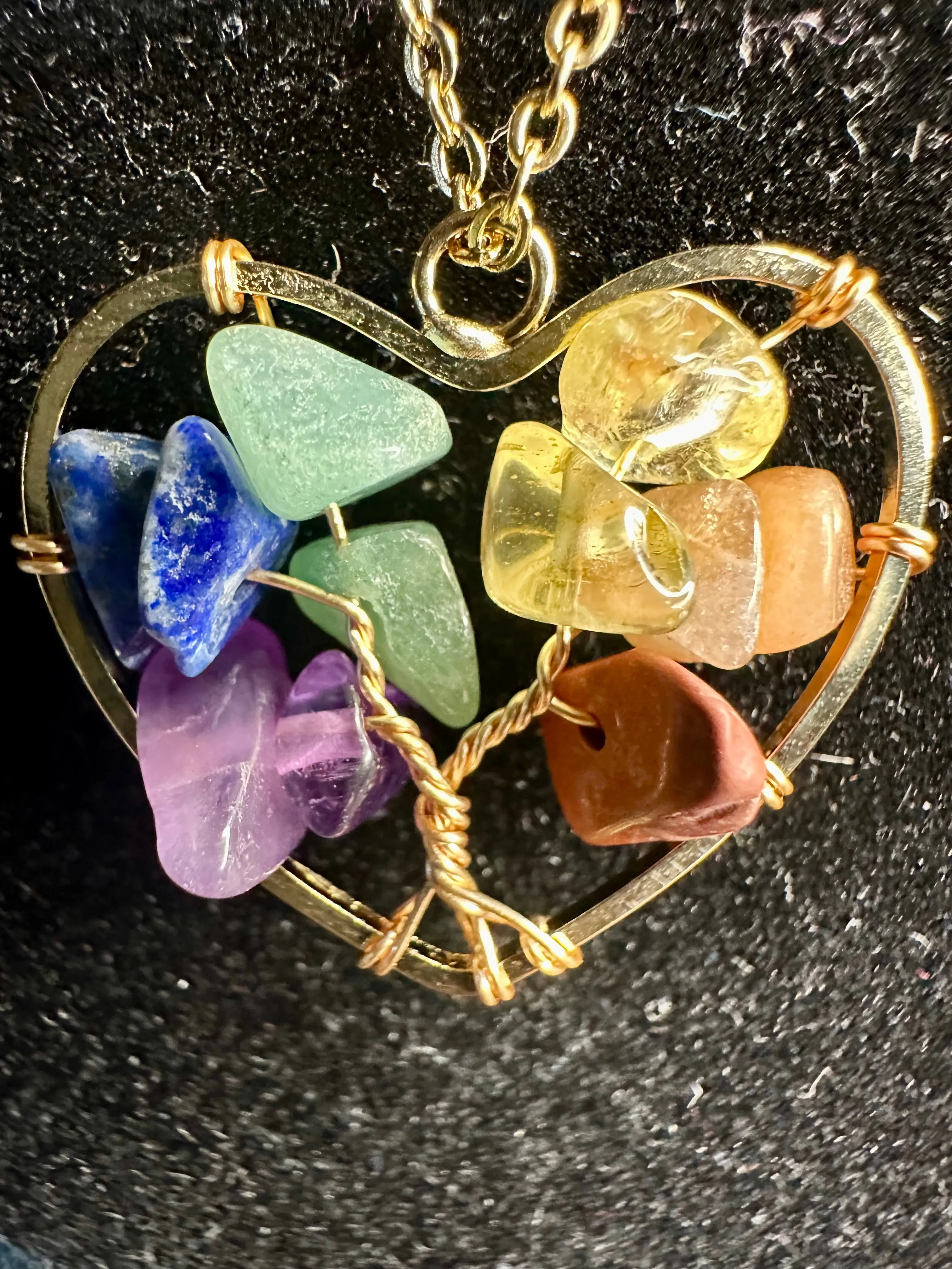 Product image for Tree of Life Chakra Stone Necklace