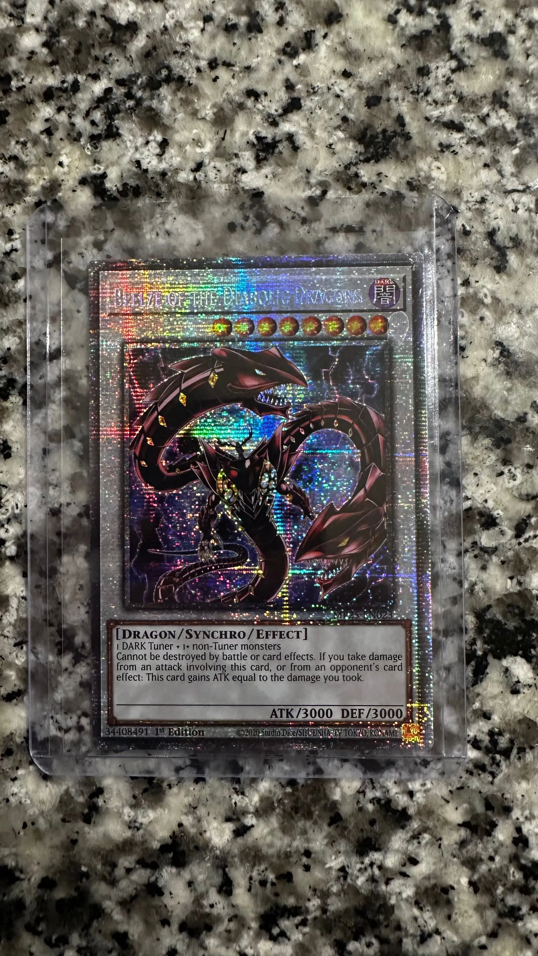 yugioh beelze of the diabolic dragons deck Yu-Gi-Oh! - Beelze of The Diabolic Dragons - LEHD-ENB36 - Common - 1st  Edition - Legendary Hero Decks main image 1