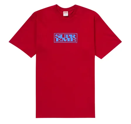 Product image for Supreme Connect Tee Red - size XL, XXL