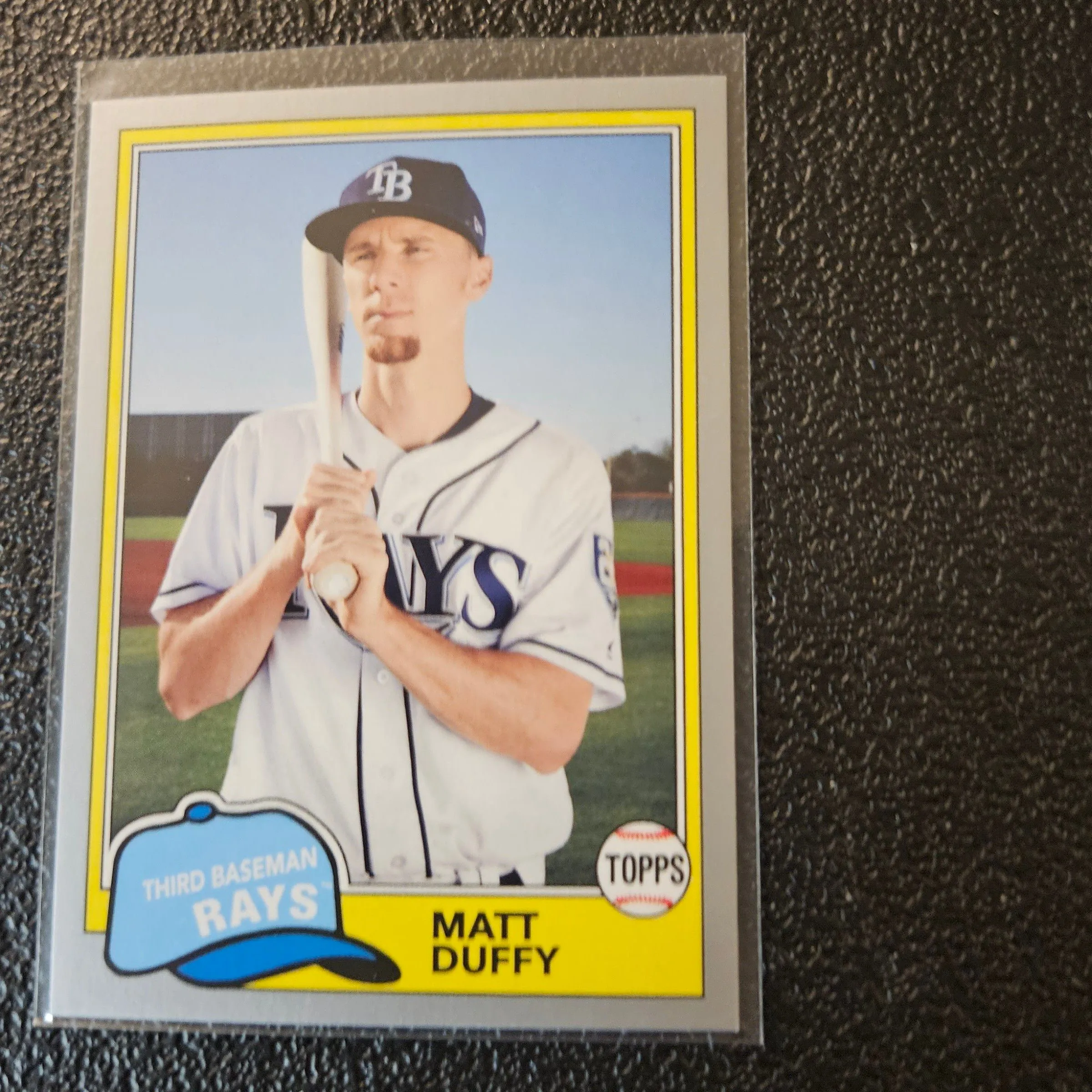 Product image for Matt Duffy 2018 topps archives silver #70/99 Devilrays