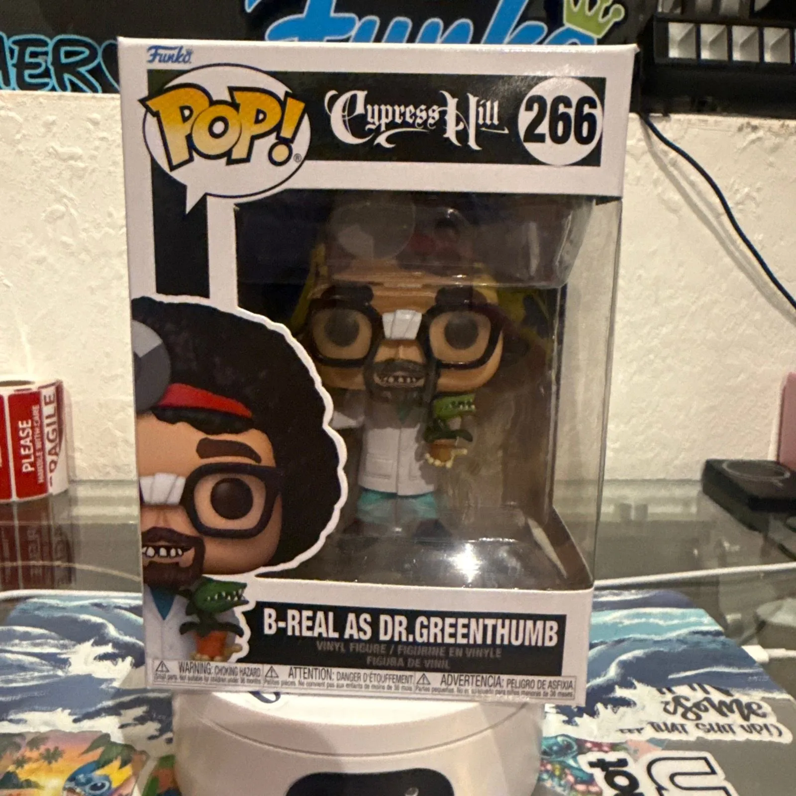 Product image for Funko POP! Rocks - Cypress Hill -Vinyl  - B-REAL AS DR. GREENTHUMB #266 (2022)