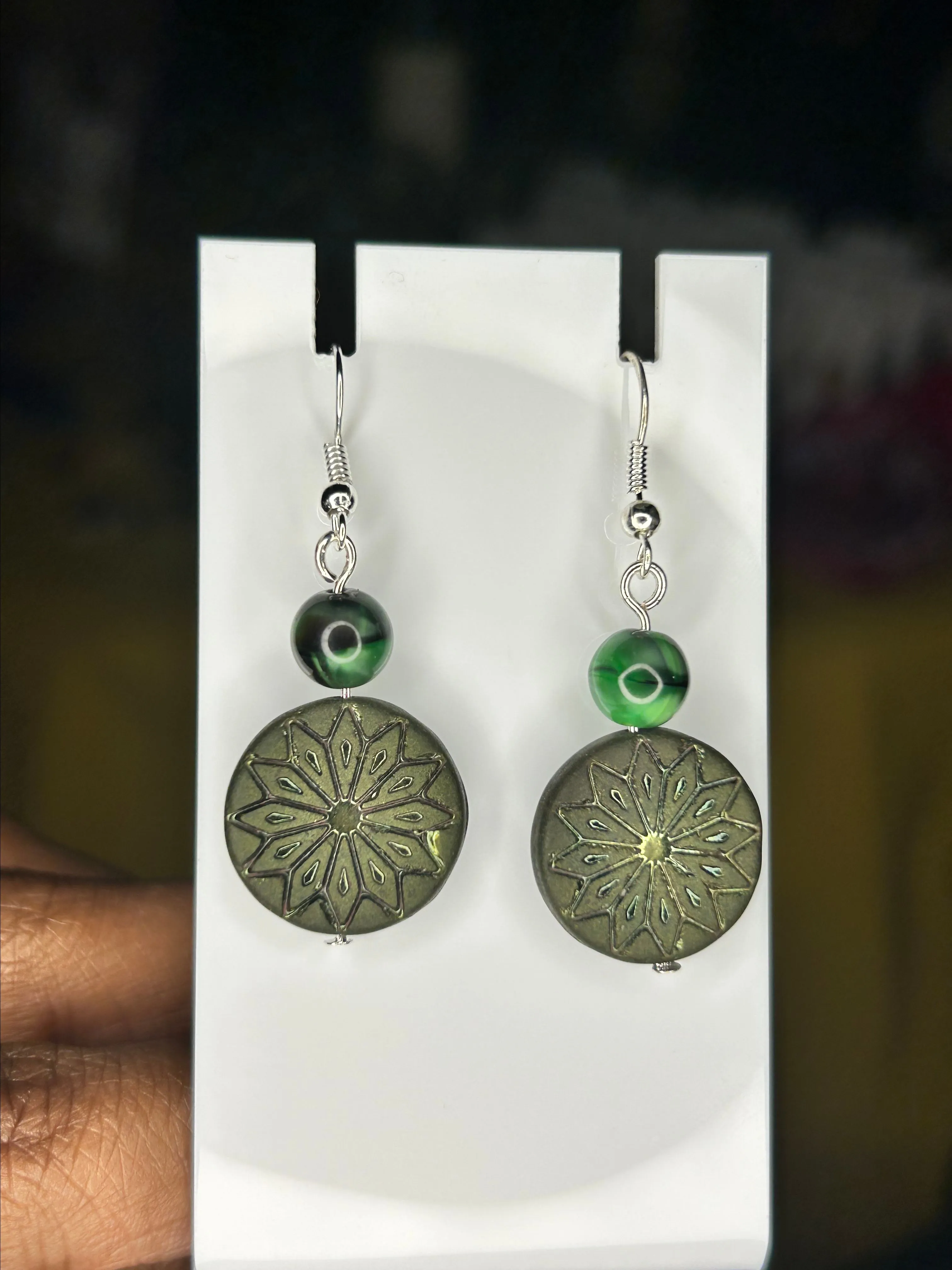 Product image for Emerald Enchantress Earrings