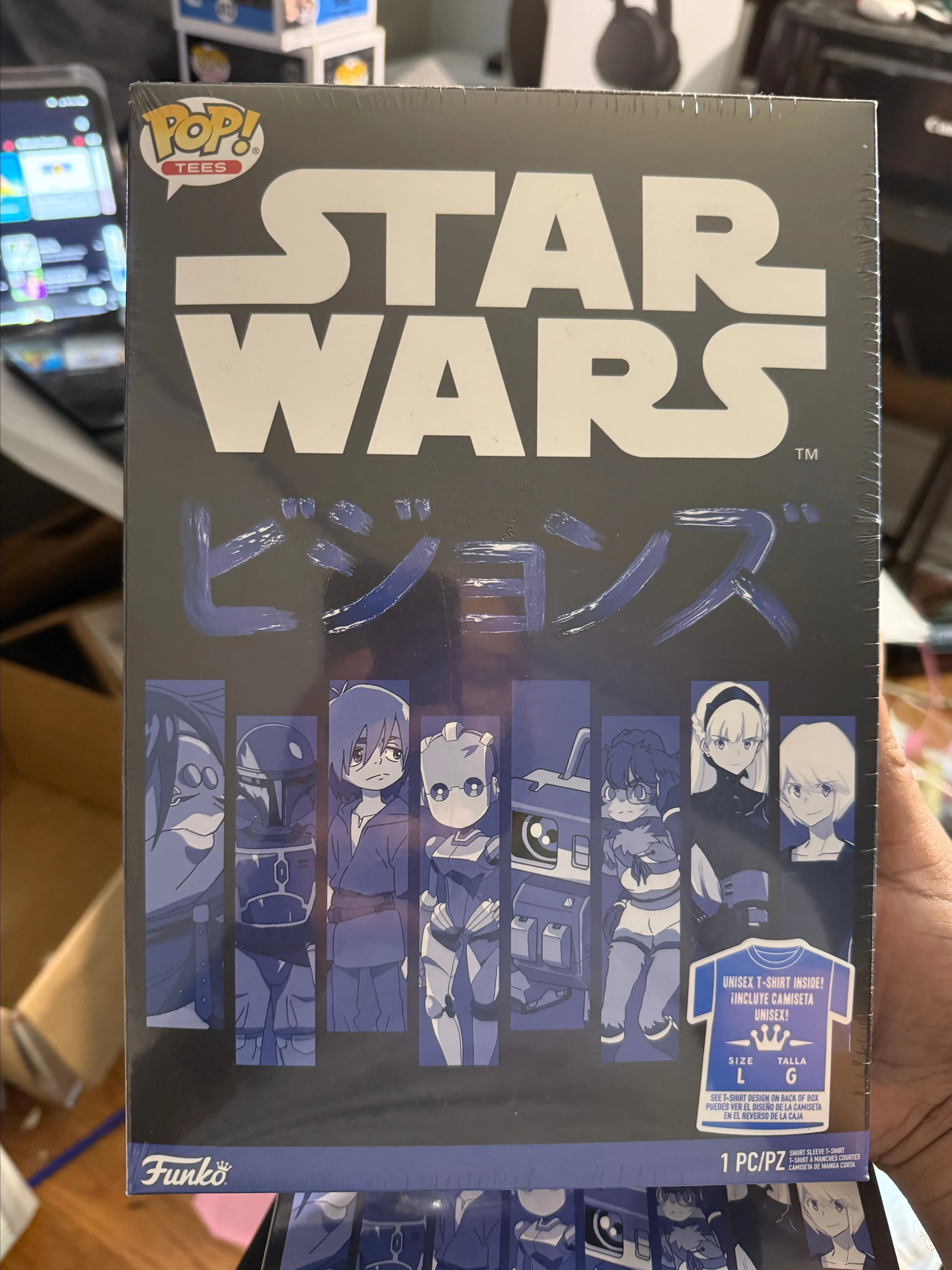 Product image for Star Wars Funko tees!