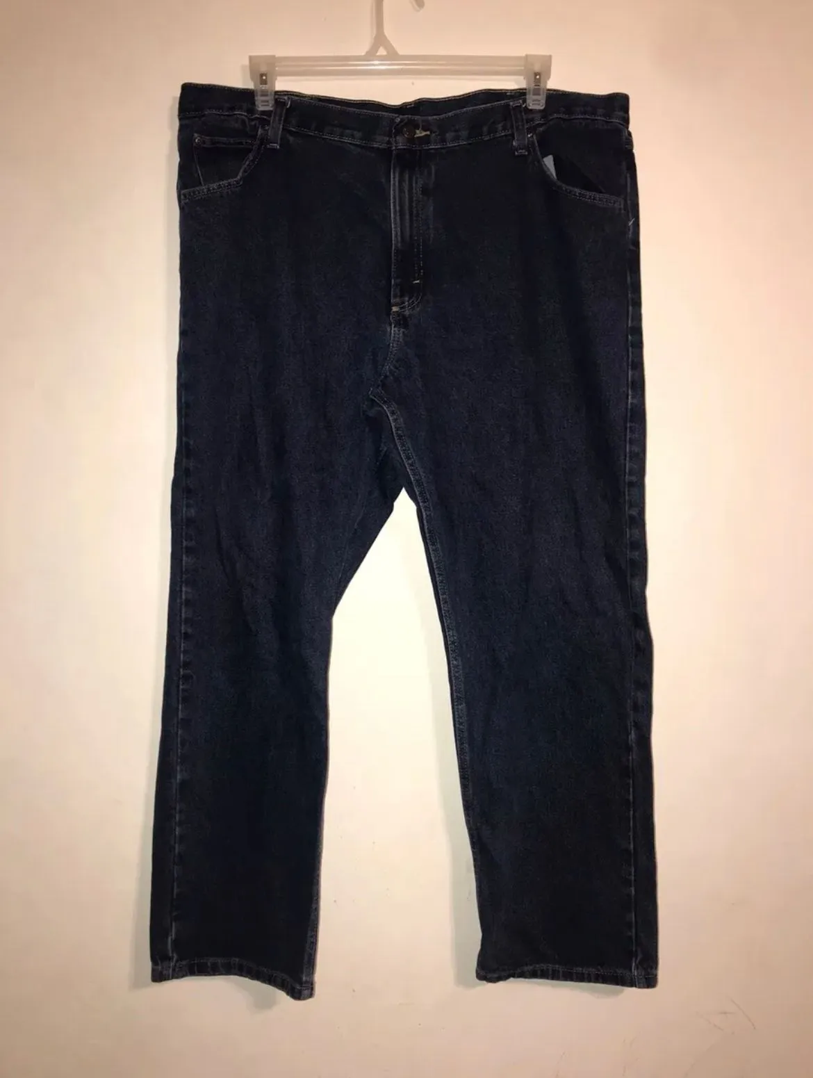 Product image for Wrangler Straight Leg Jeans Mens Size 42x31 Blue 9760WDR