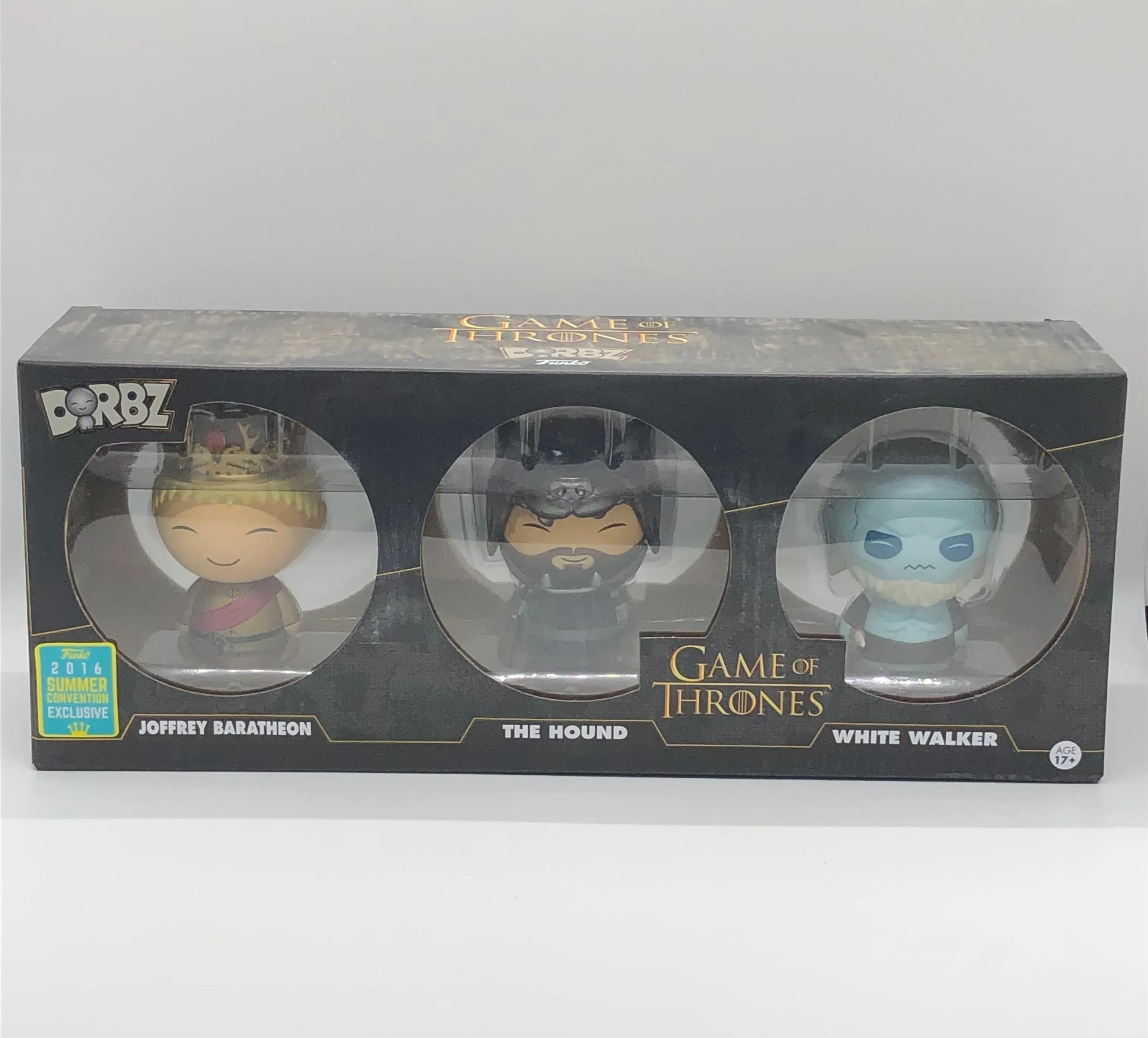 Product image for Funko Dorbz! Game of Thrones “The Hound” “White Walker” “Joffrey Baratheon”