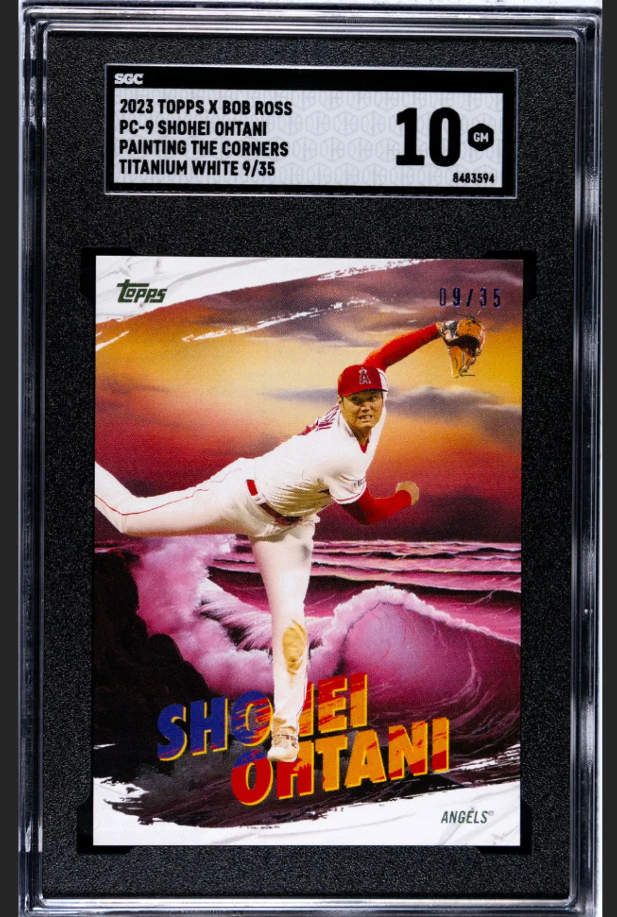 Product image for 2023 Topps X Bob Ross, Shohei Ohtani