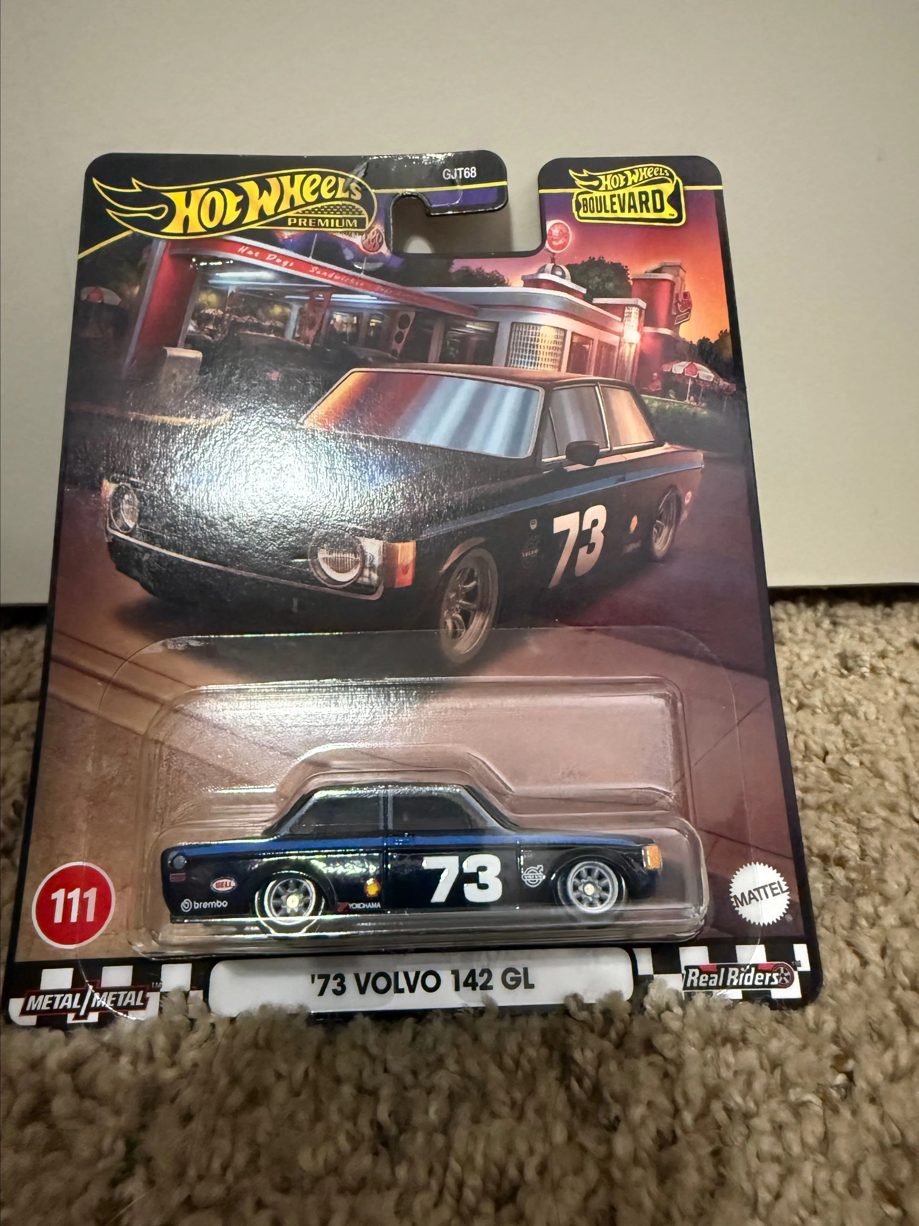 Product image for Hot Wheels Boulevard Volvo 142 GL 1973 Blue