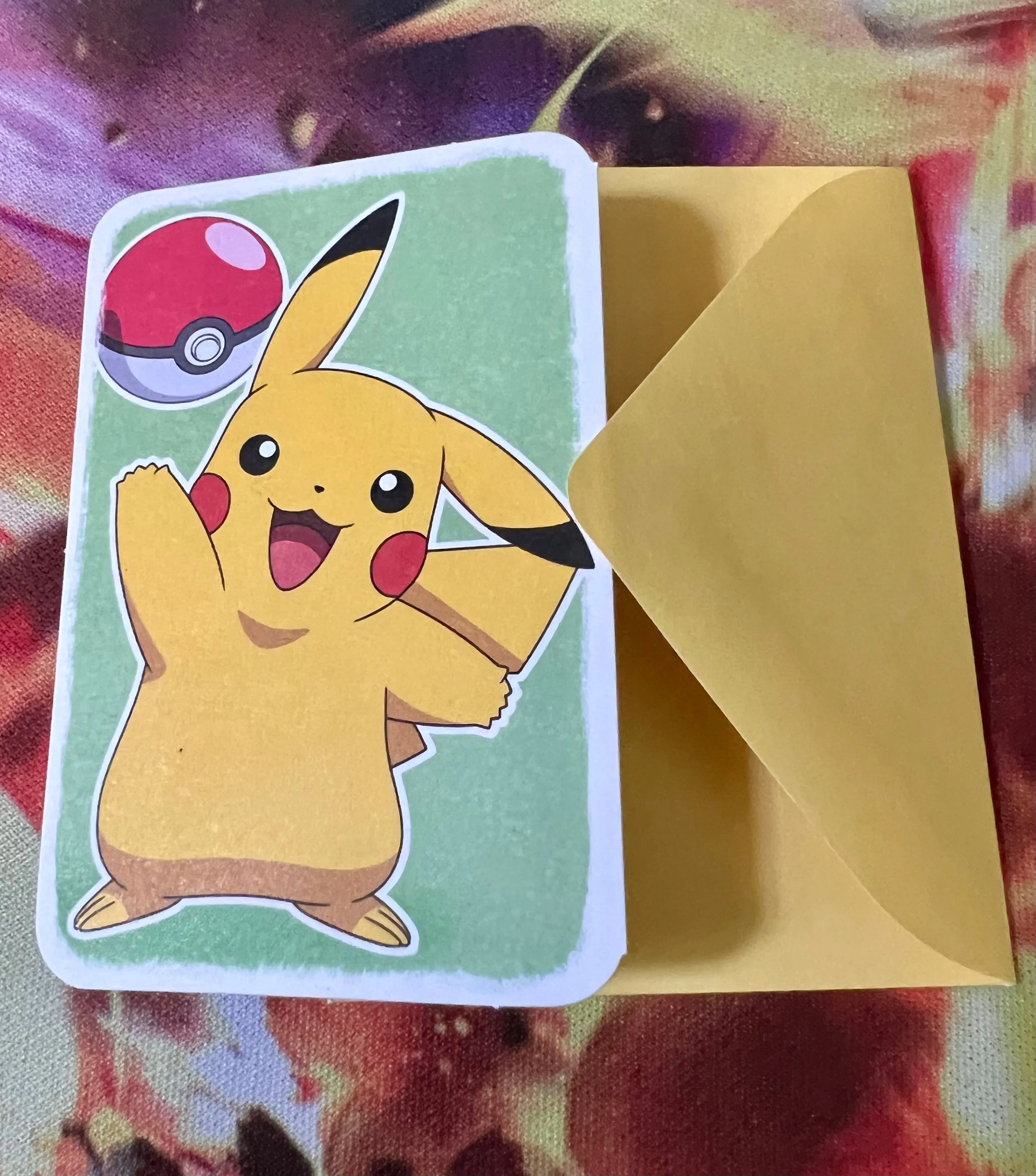 Product image for Miniature Pokemon Greeting Card