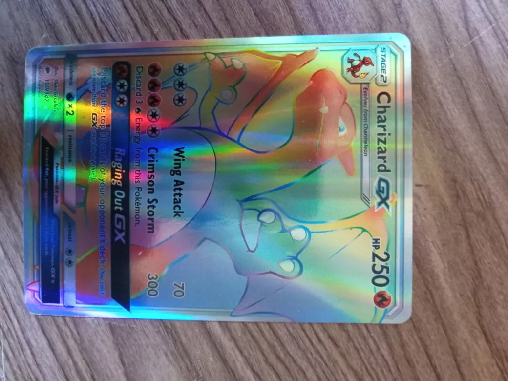 Charizard GX (Secret) - SM Burning Shadows Holofoil Lightly Played Holofoil