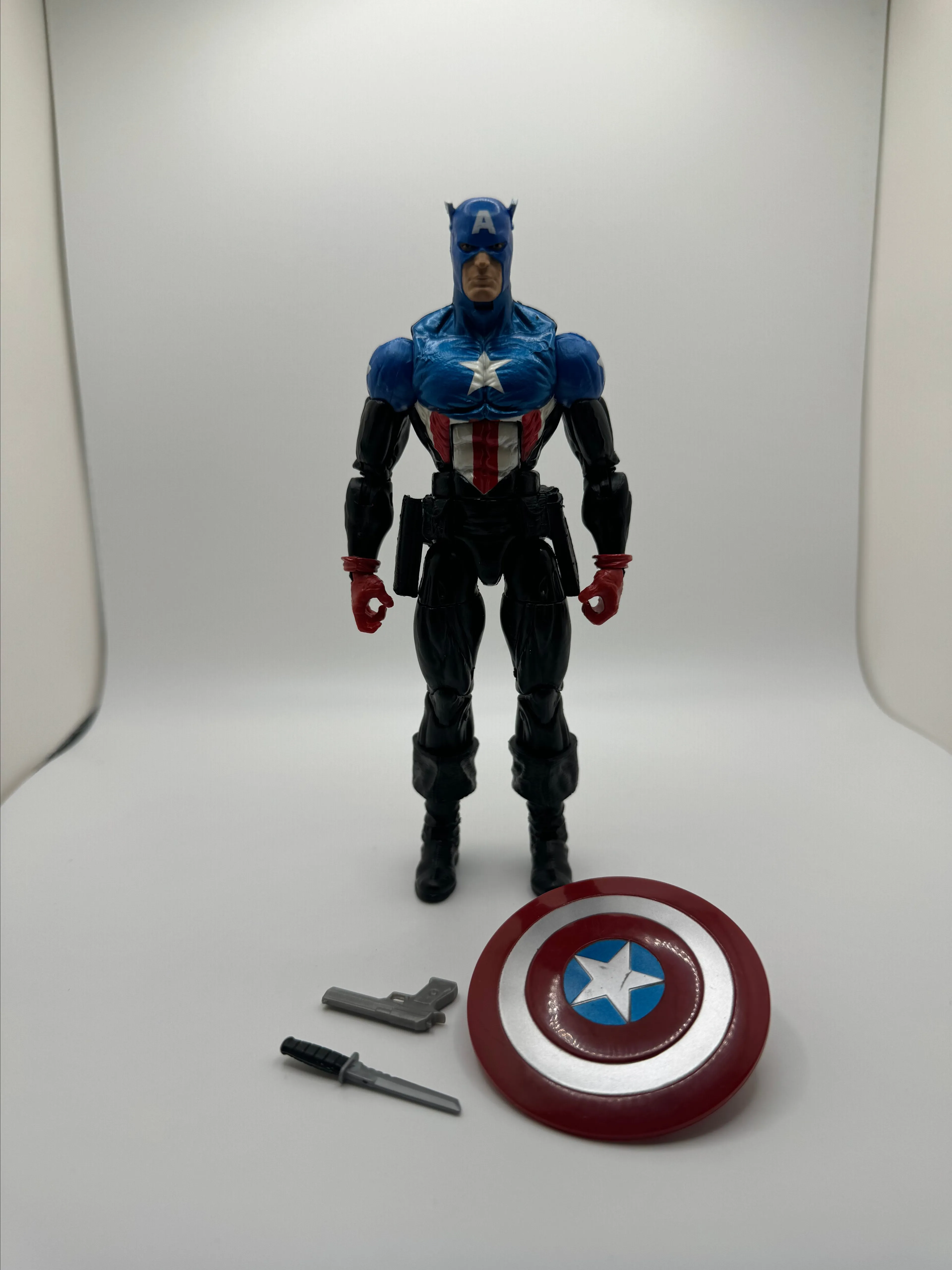 Product image for Marvel Legends captain america Arnim Zola Baf Wave Complete
