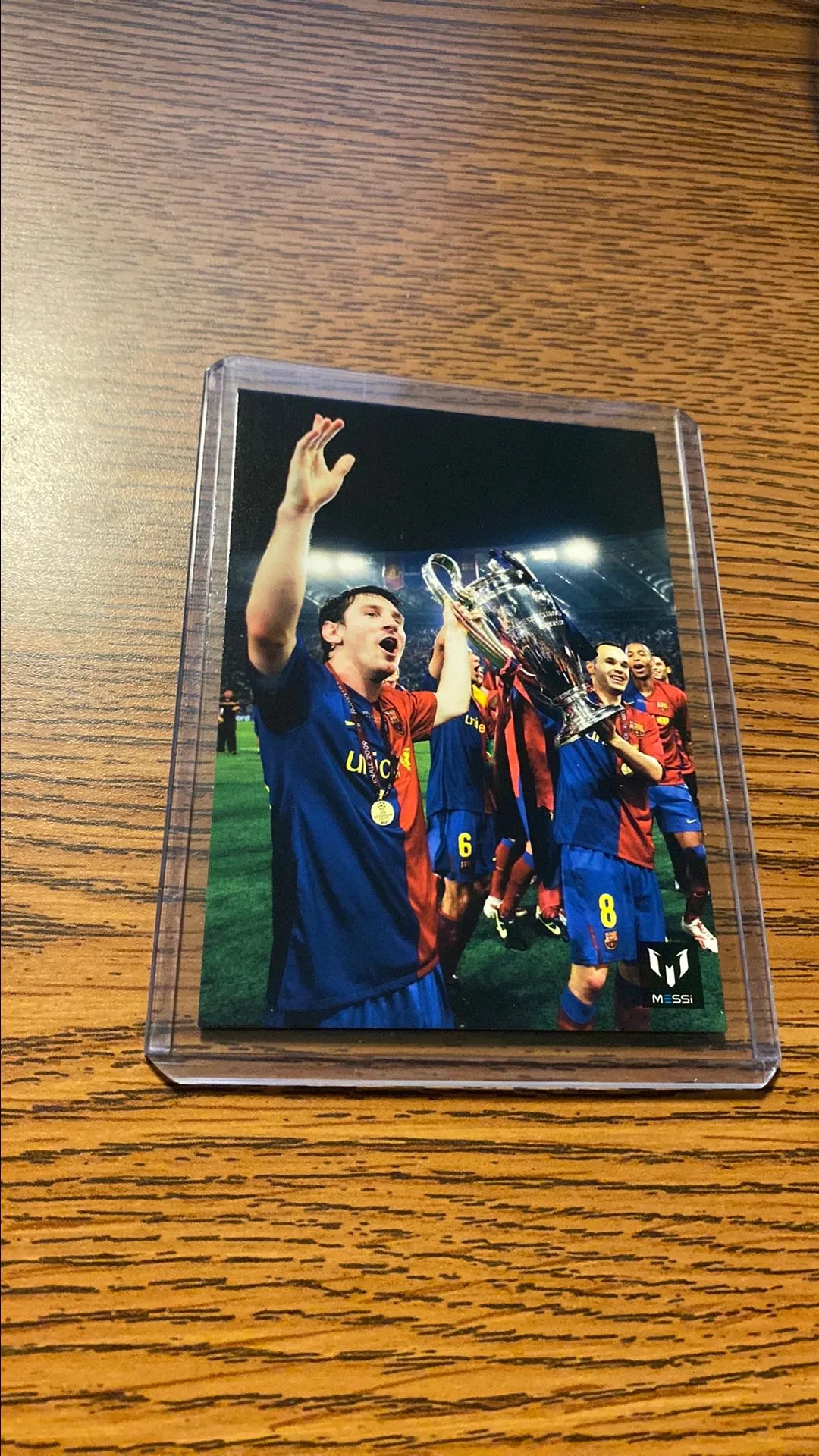 Product image for Lionel Messi #17 Icons 2013 Barcelona Argentina Official Card Collection