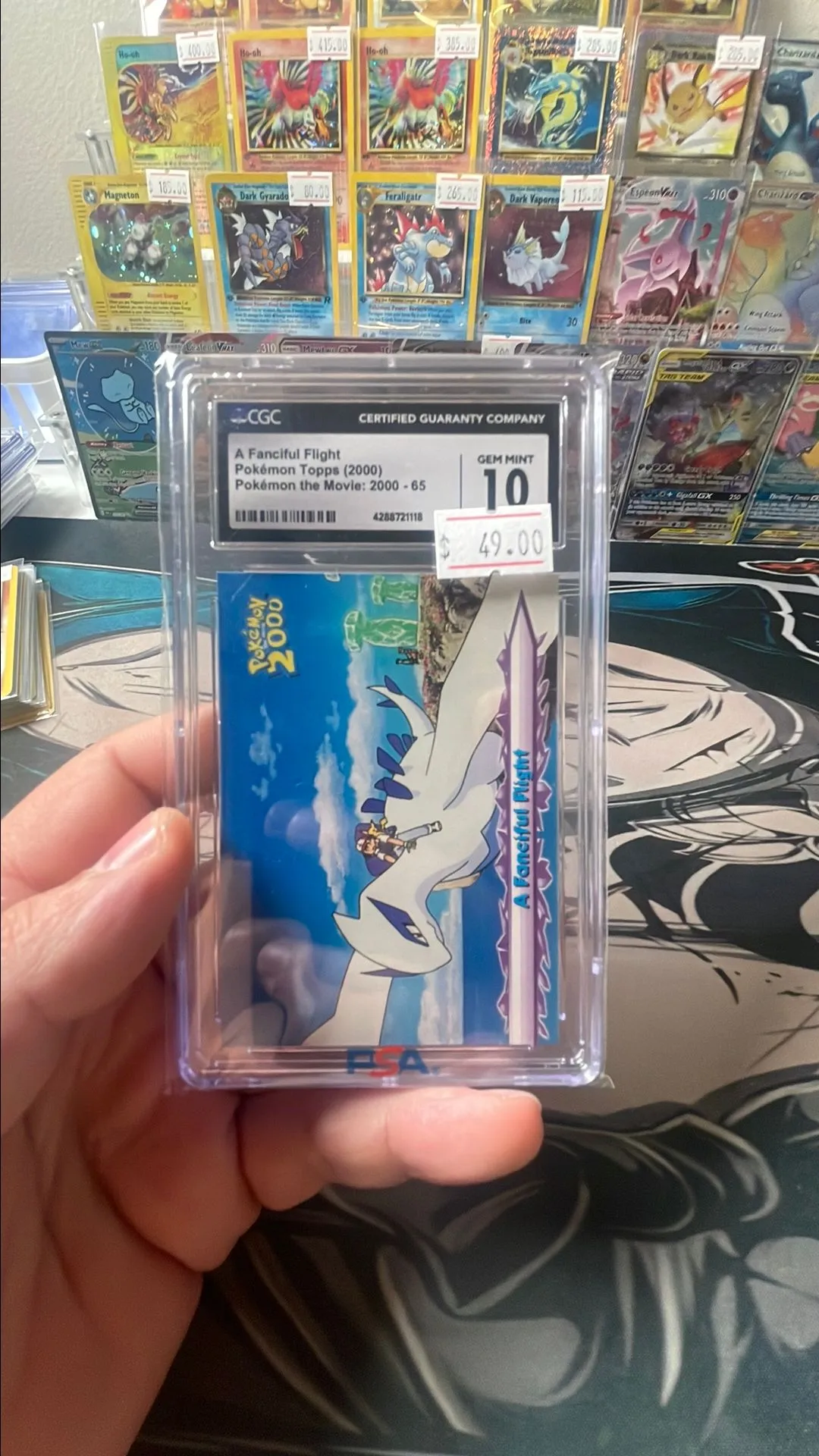 Product image for CGC 10 Lugia Topps