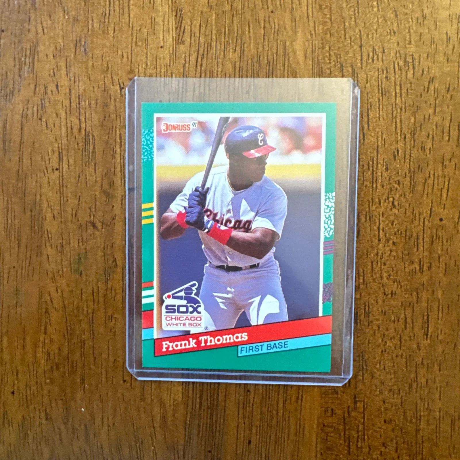 RARE 1991 ERROR FRANK THE TANK THOMS CARD  Whatnot: Shop, Sell, Connect