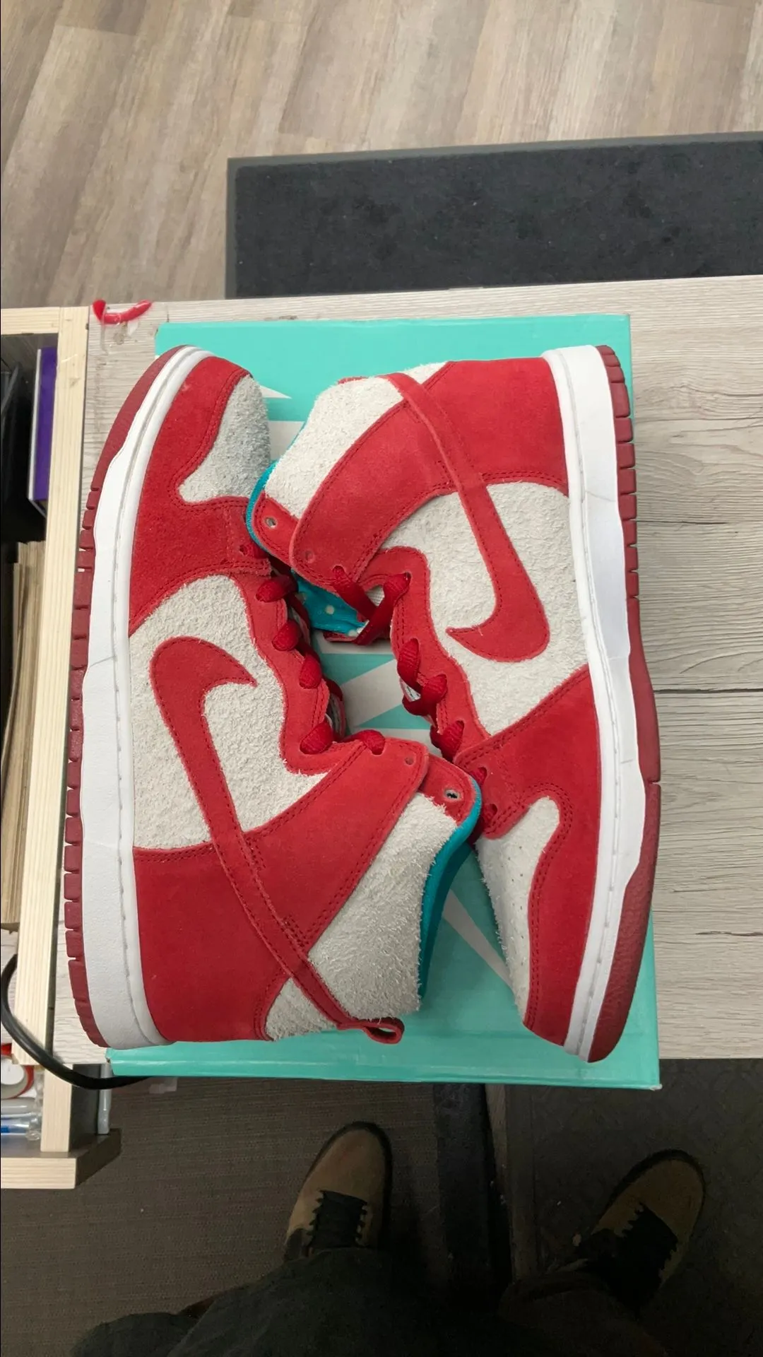 Product image for (C) Nike DUNK HIGH SB DR.SEUSs Sz 10 USED