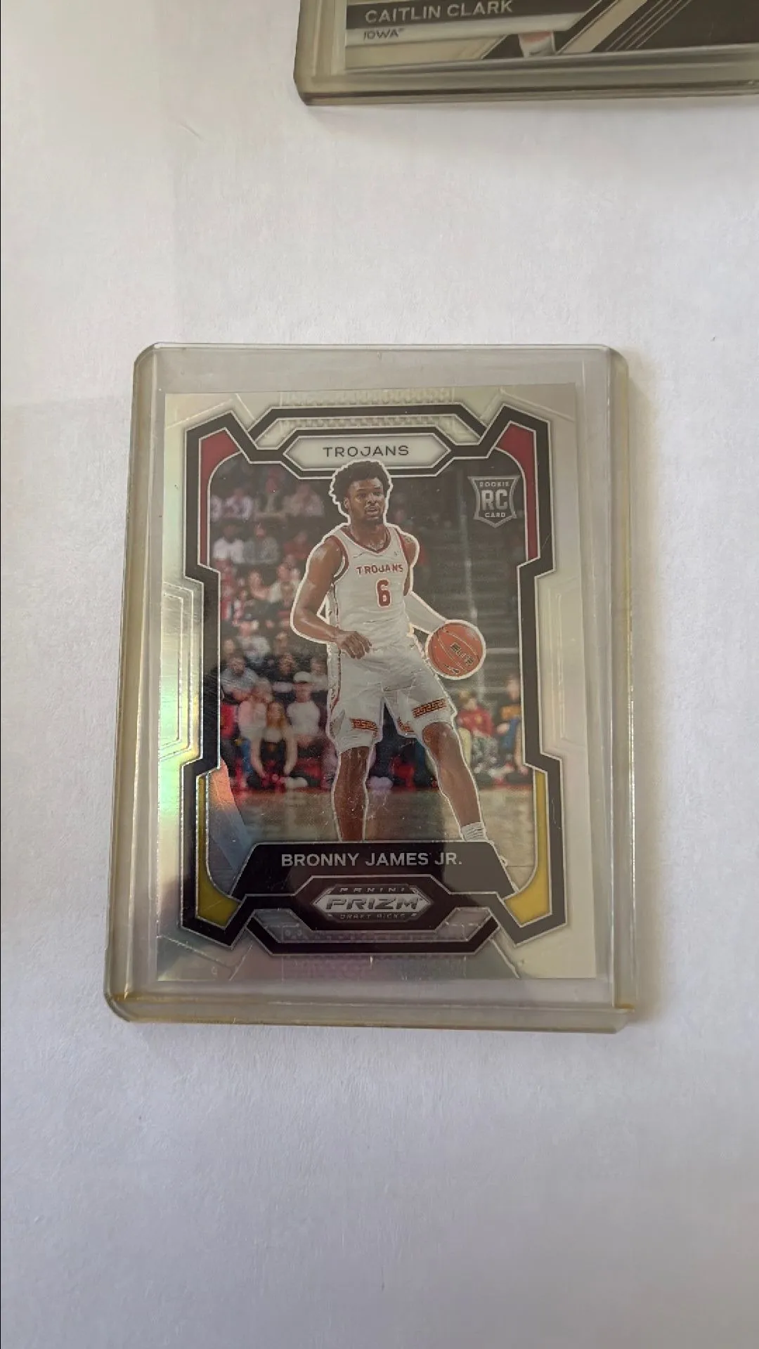 Product image for Bronny James Jr. [Silver] #86 2024 Prizm Draft Picks