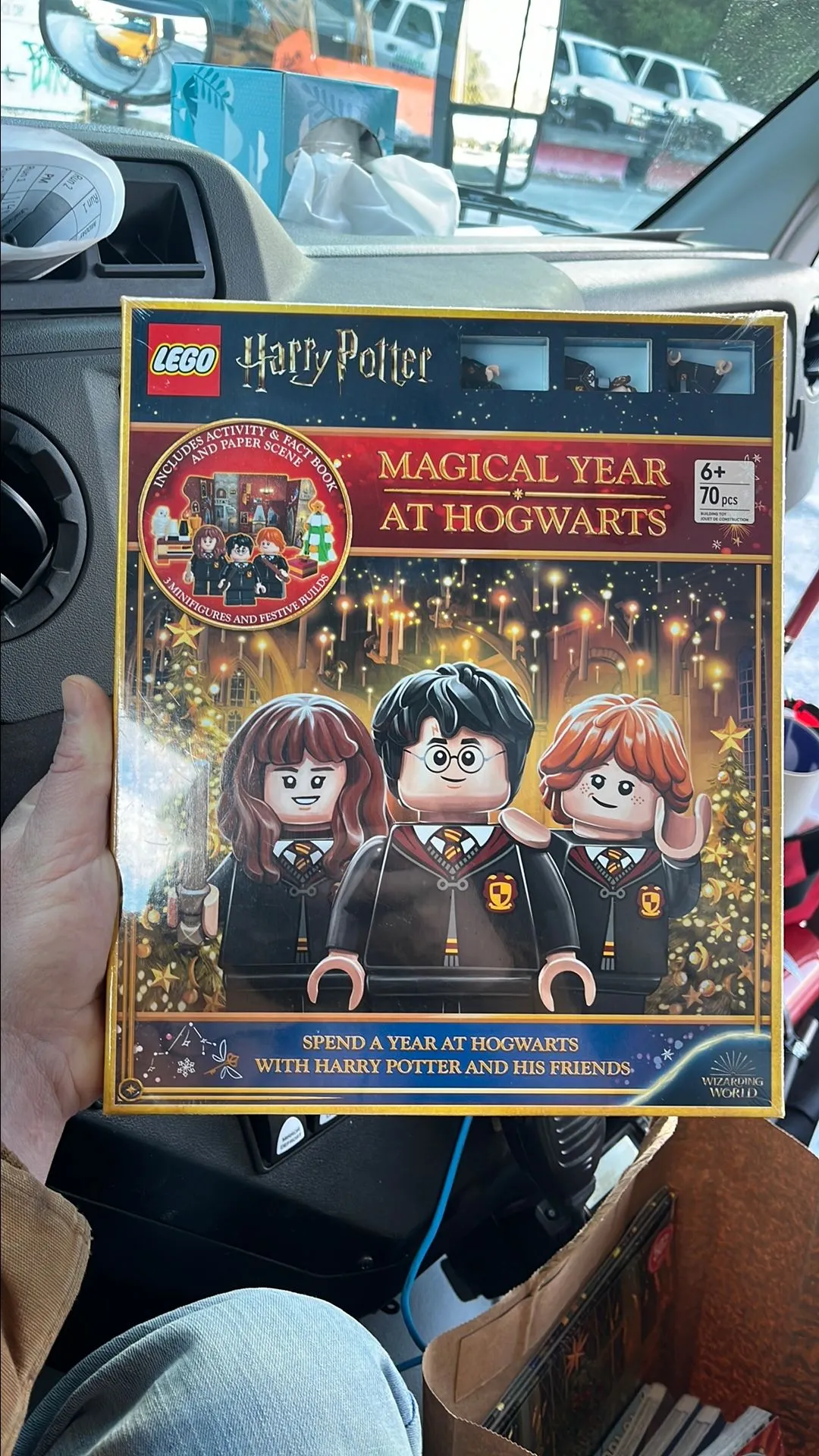 Product image for Harry Potter Lego magical year at Hogwarts
