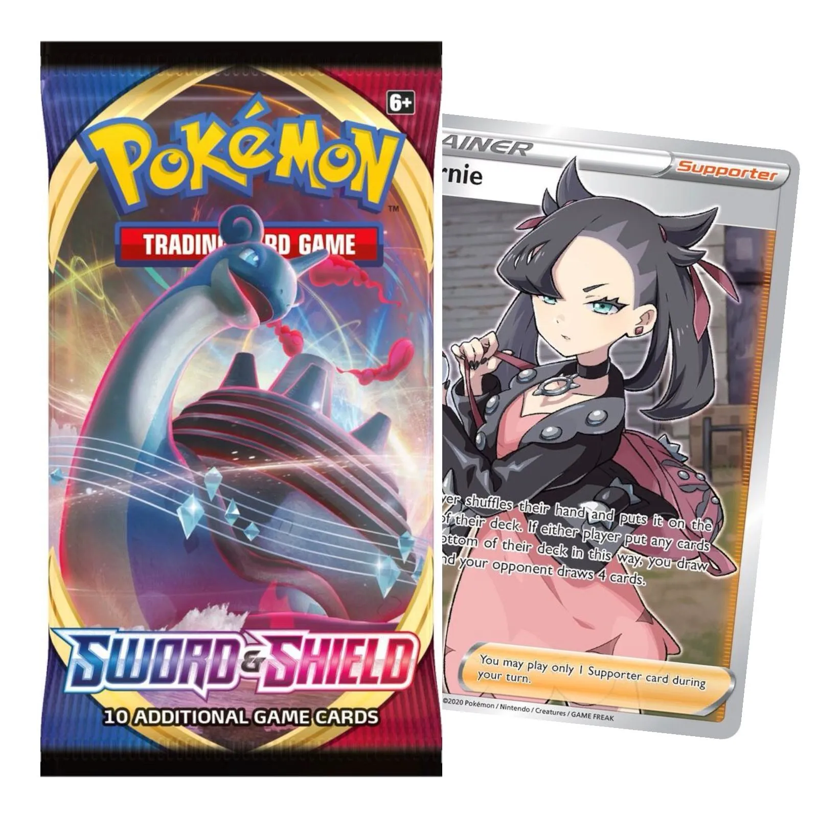 pokemon sword and shield base set booster pack Pokemon TCG: Sword & Shield main image 1