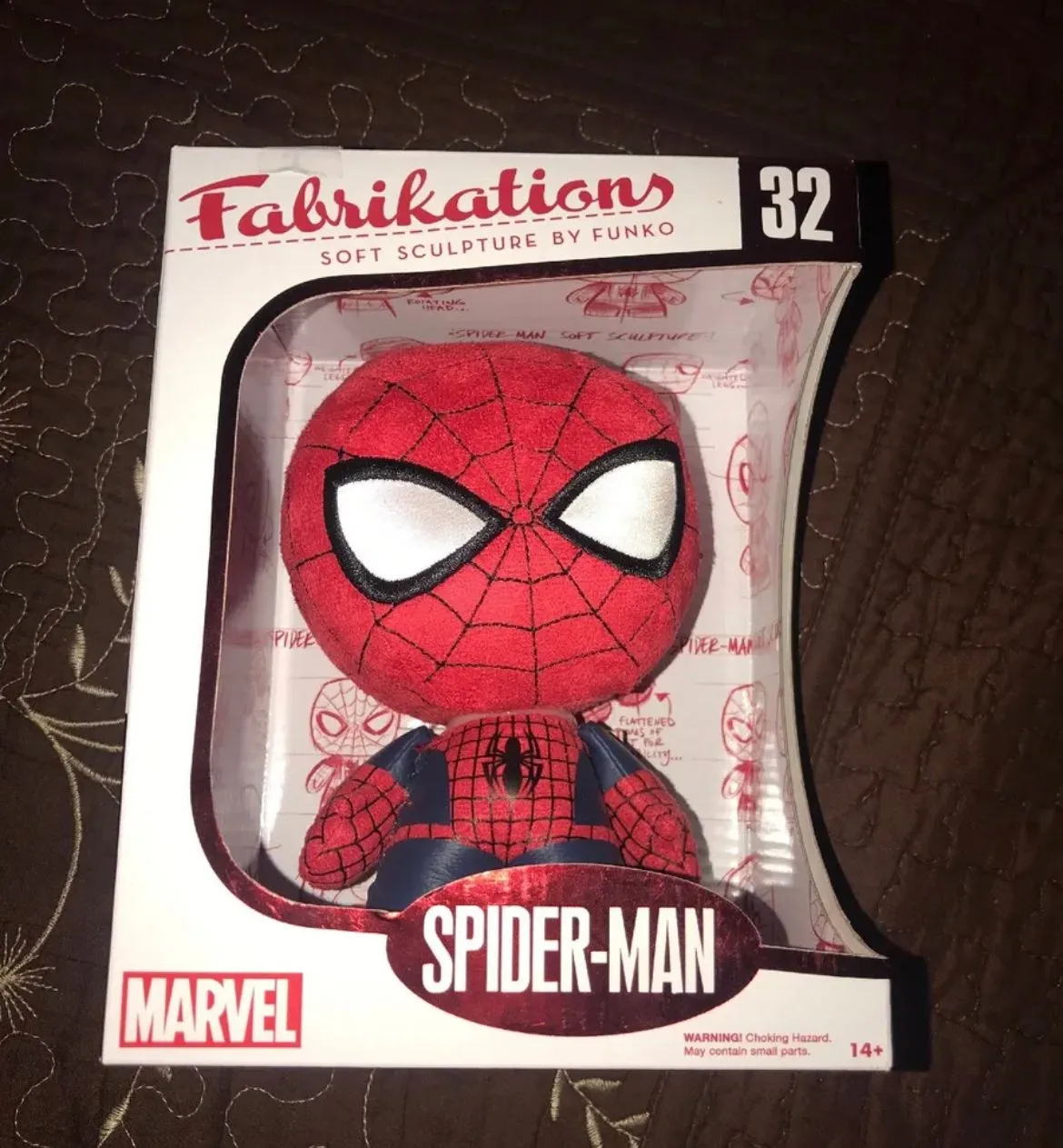 Product image for Funko Fabrikations Marvel Spider-Man #32 Soft Sculpture Figure