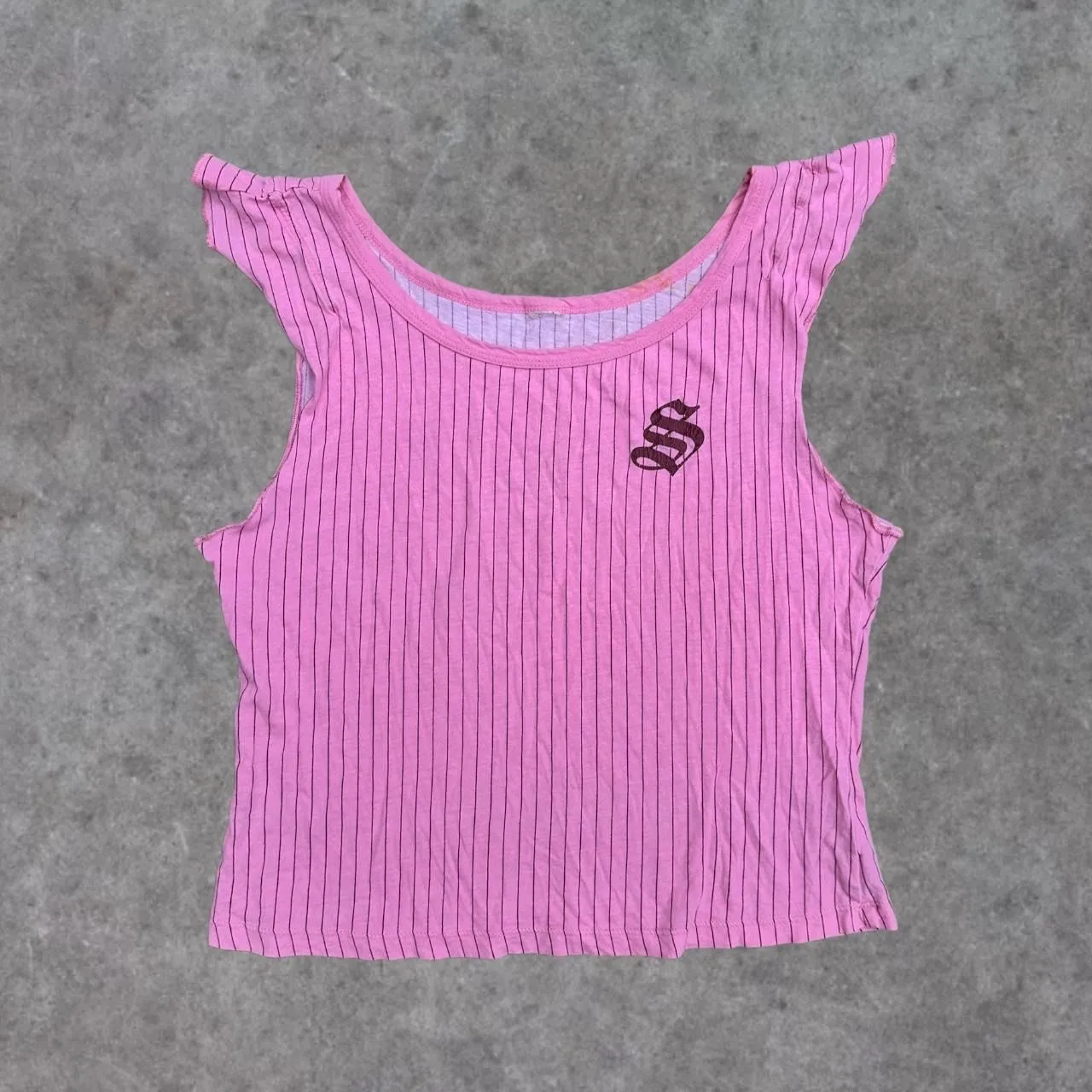 Product image for Pink Pinstripe Top