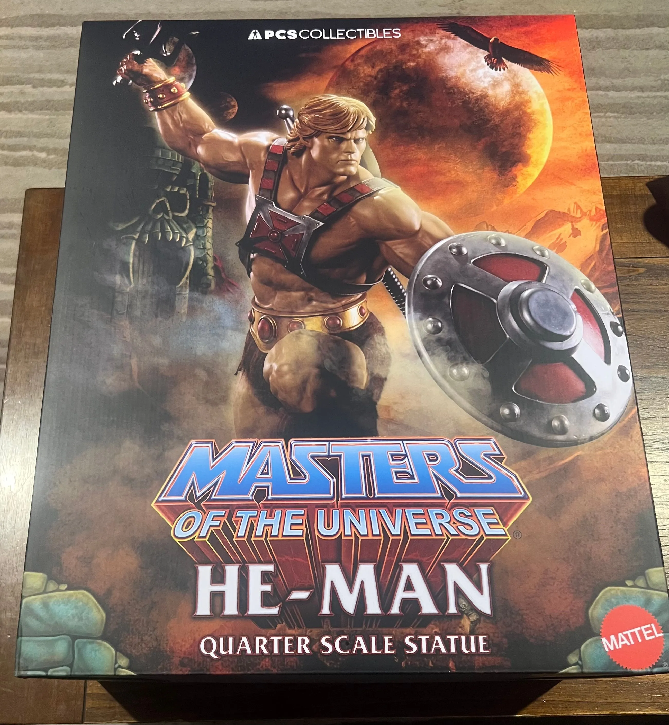 Product image for PCS Collectibles 1/4 Scale MOTU Statue-He-Man Exclusive 342/700 Beautiful Statue