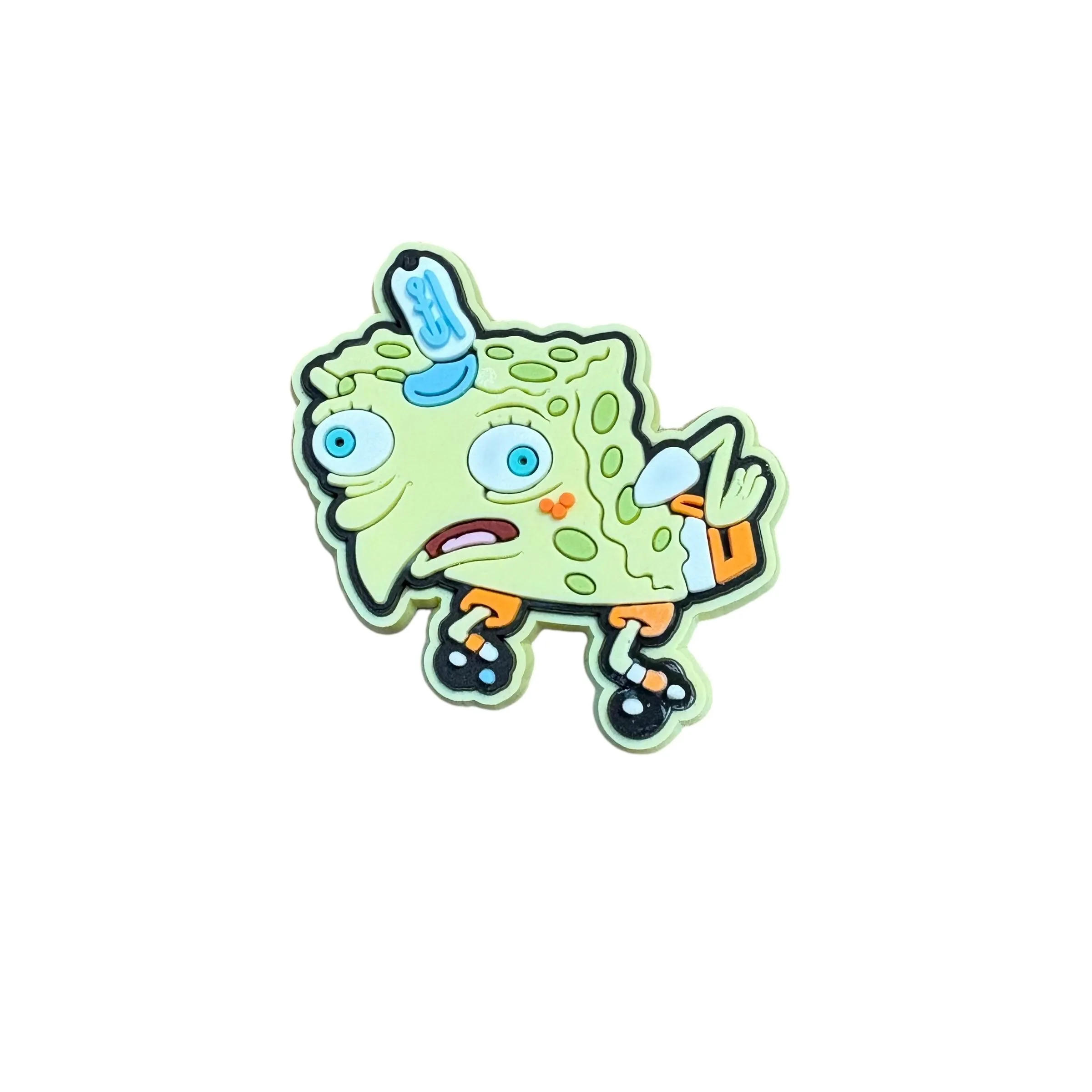 Product image for Derp SpongeBob Croc Charm