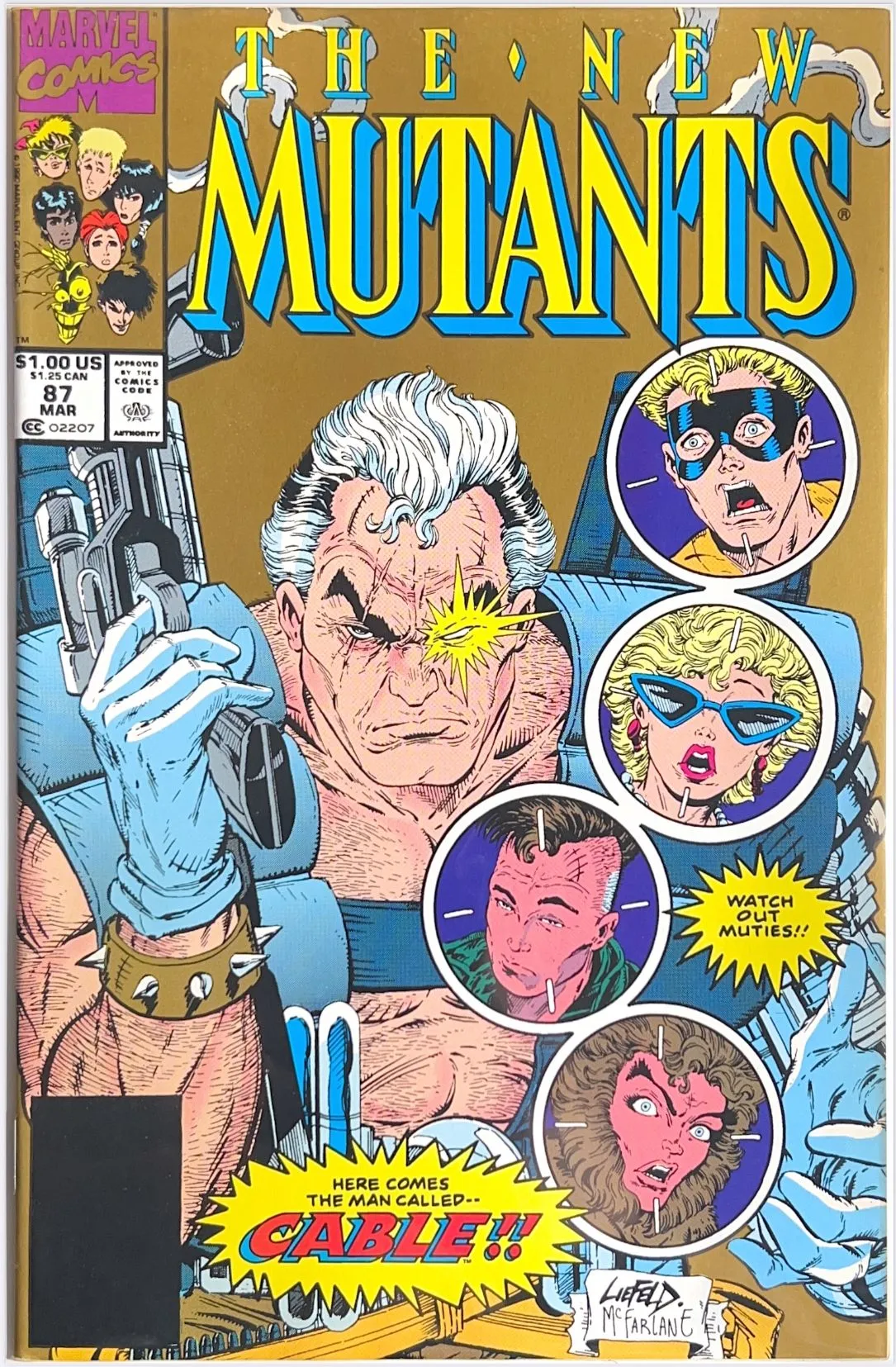 Product image for New mutants 87 2nd print