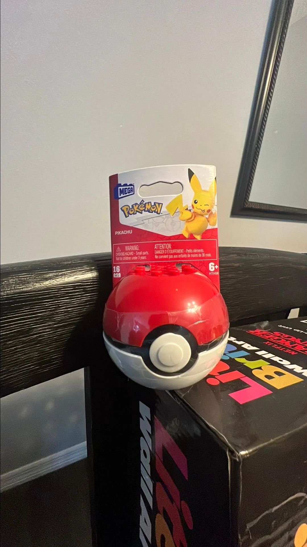 Product image for Pokemon Mega Construx Pokeball Pikachu
