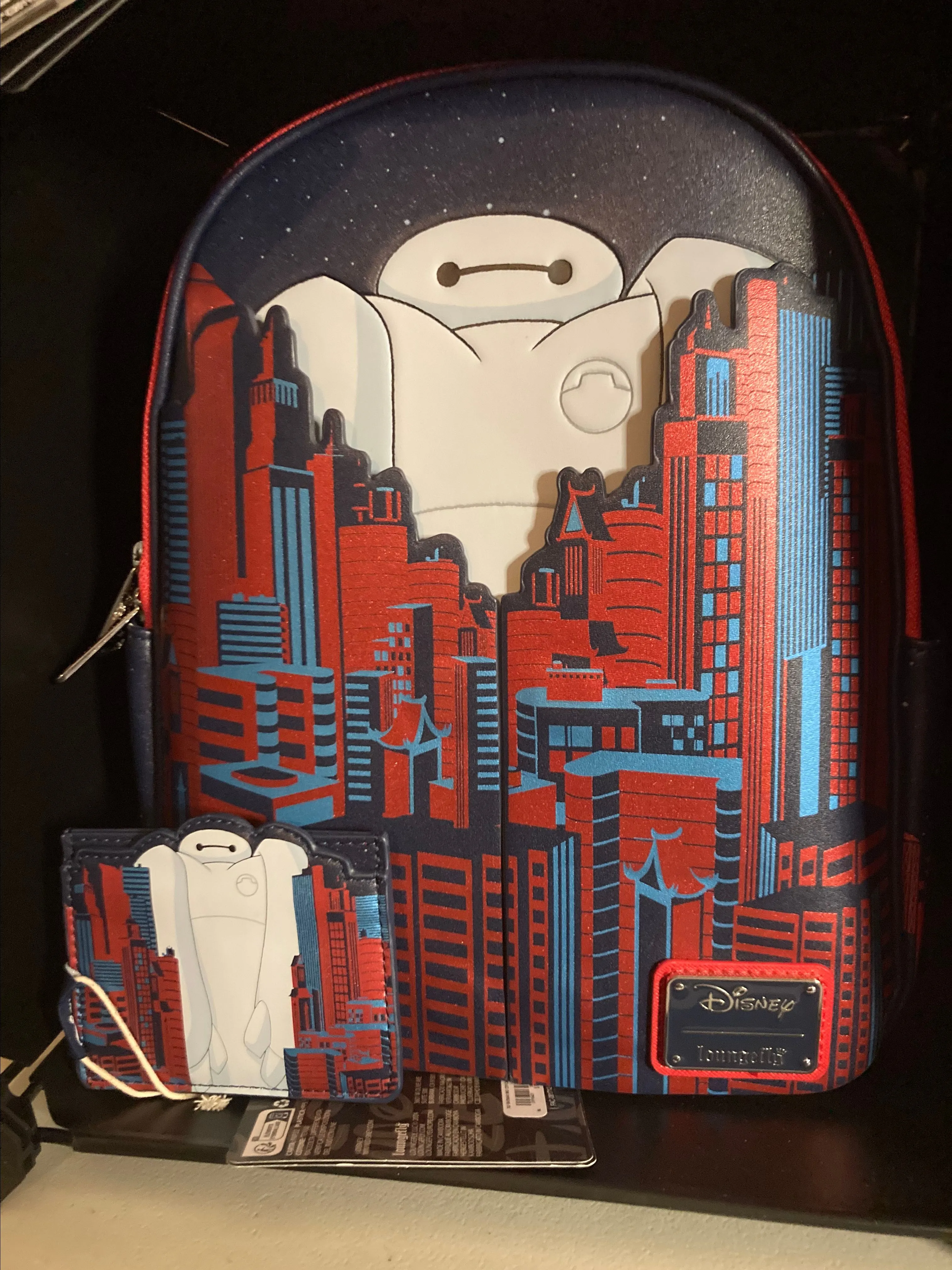 Product image for Baymax backpack & wallet set