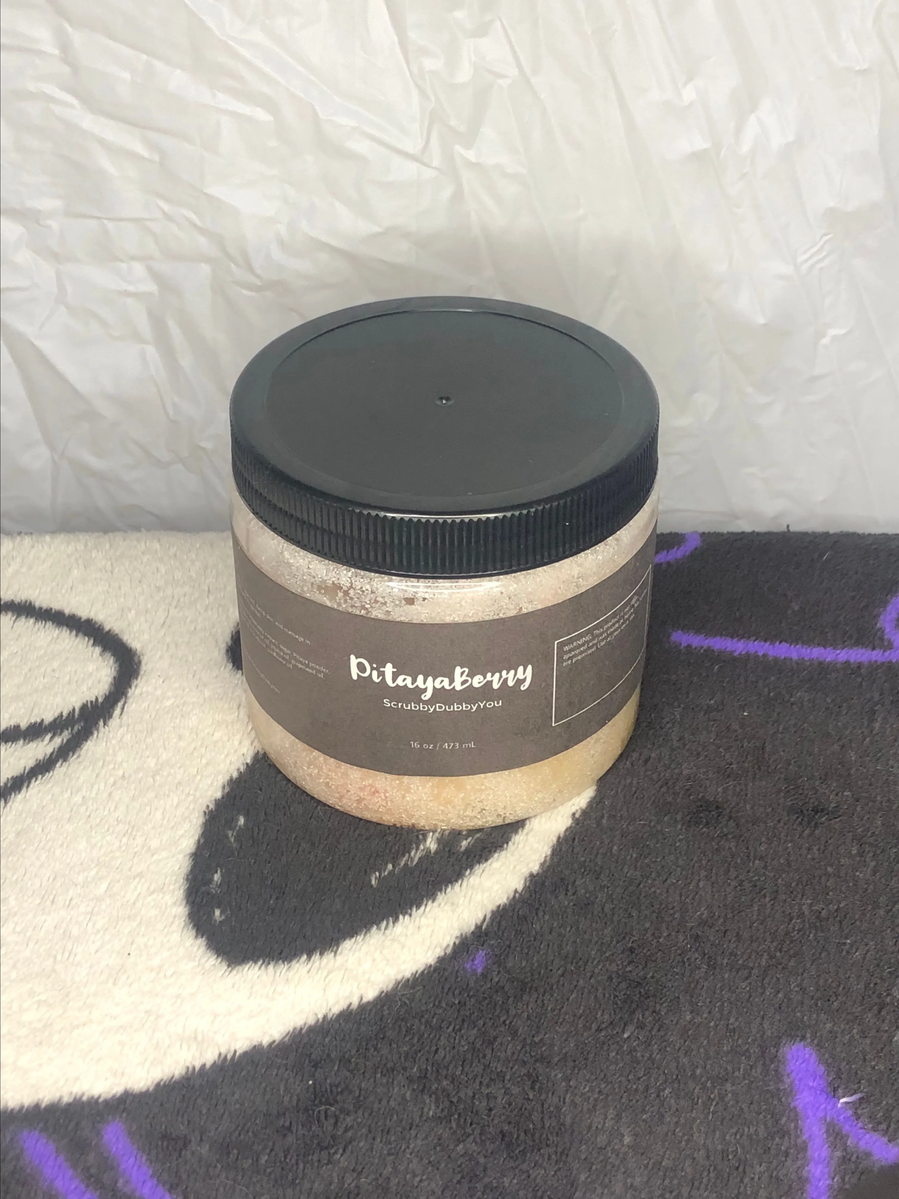 Product image for PitayaBerry: All Natural Organic Body Scrub