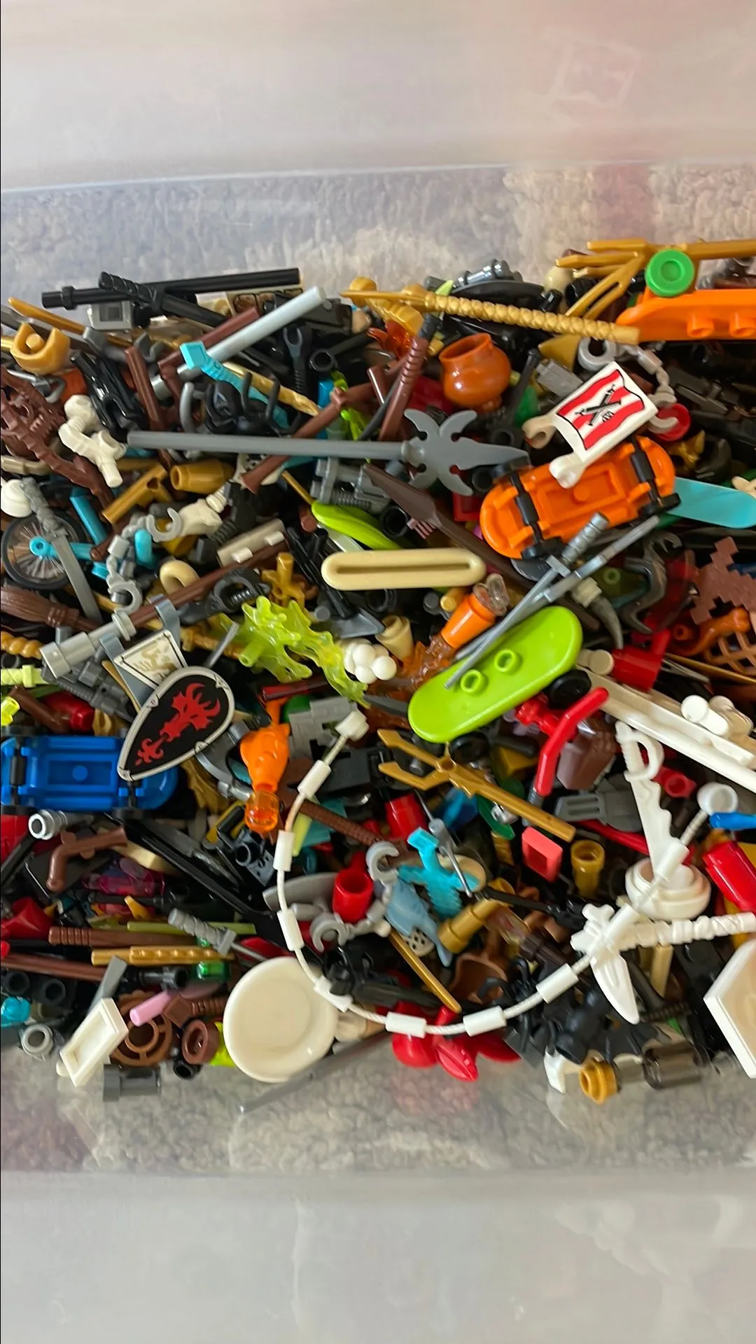 Product image for 25x Like New LEGO Accessories!!