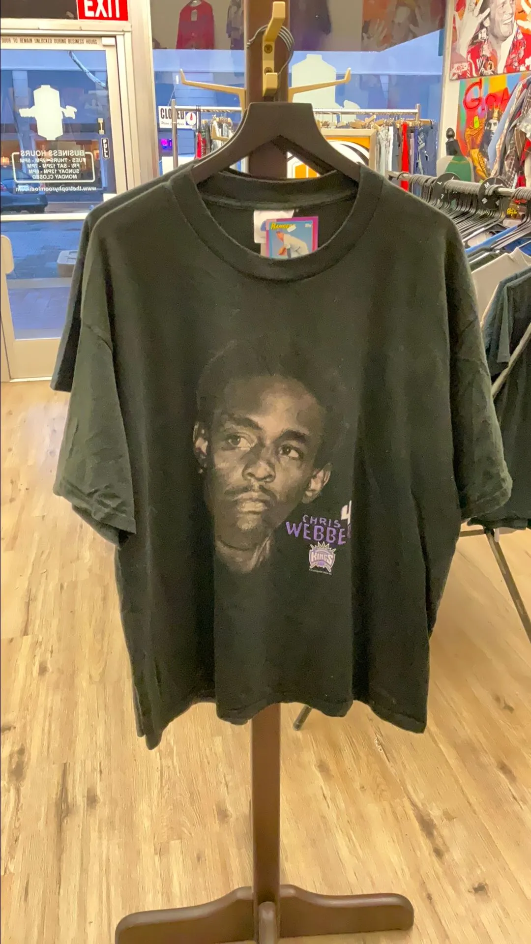 Product image for STORE 1. Sacramento Kings Webber Big Head Y2K XL