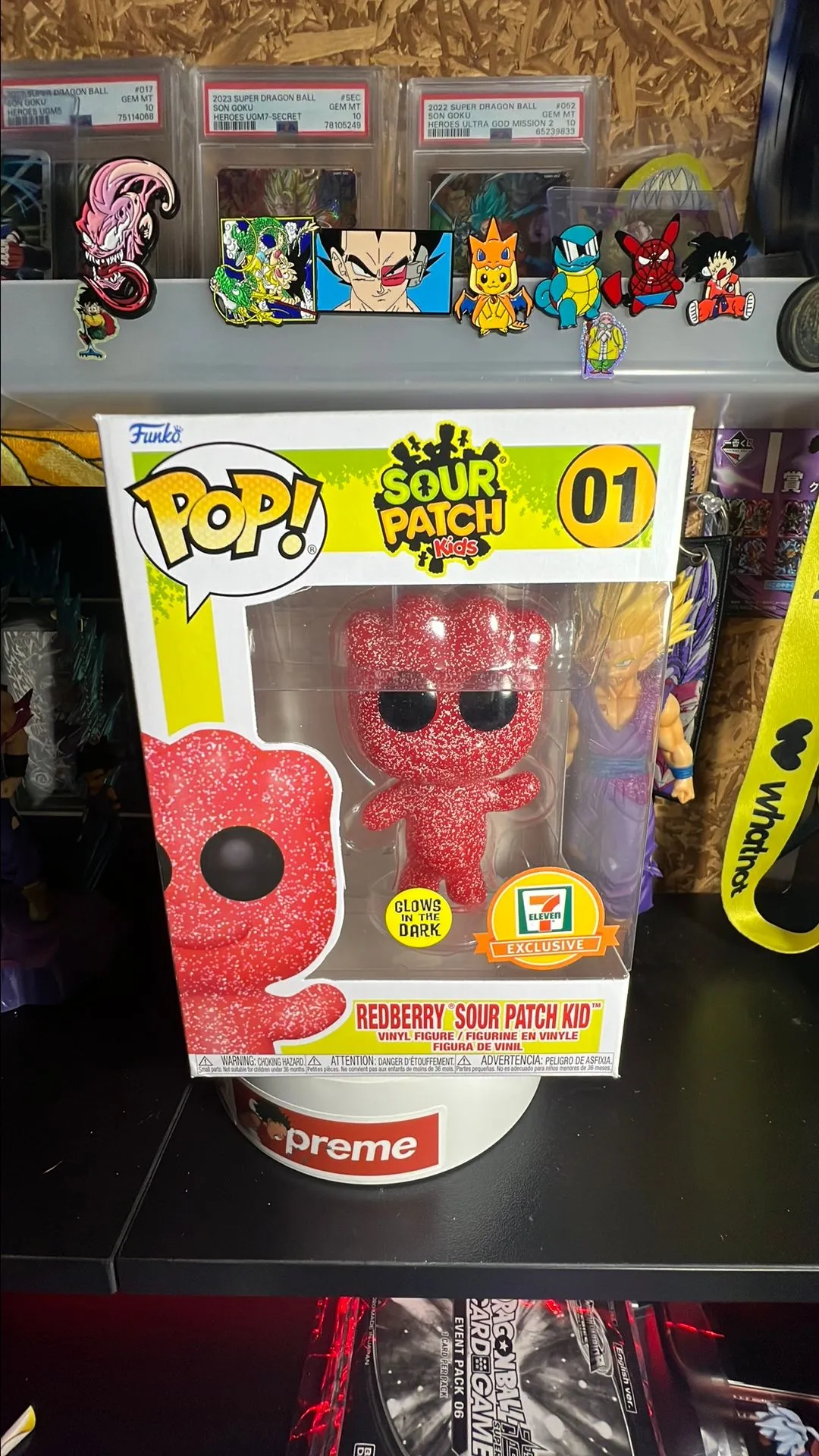 Product image for Redberry Sour Patch Kid (Glow in the Dark)