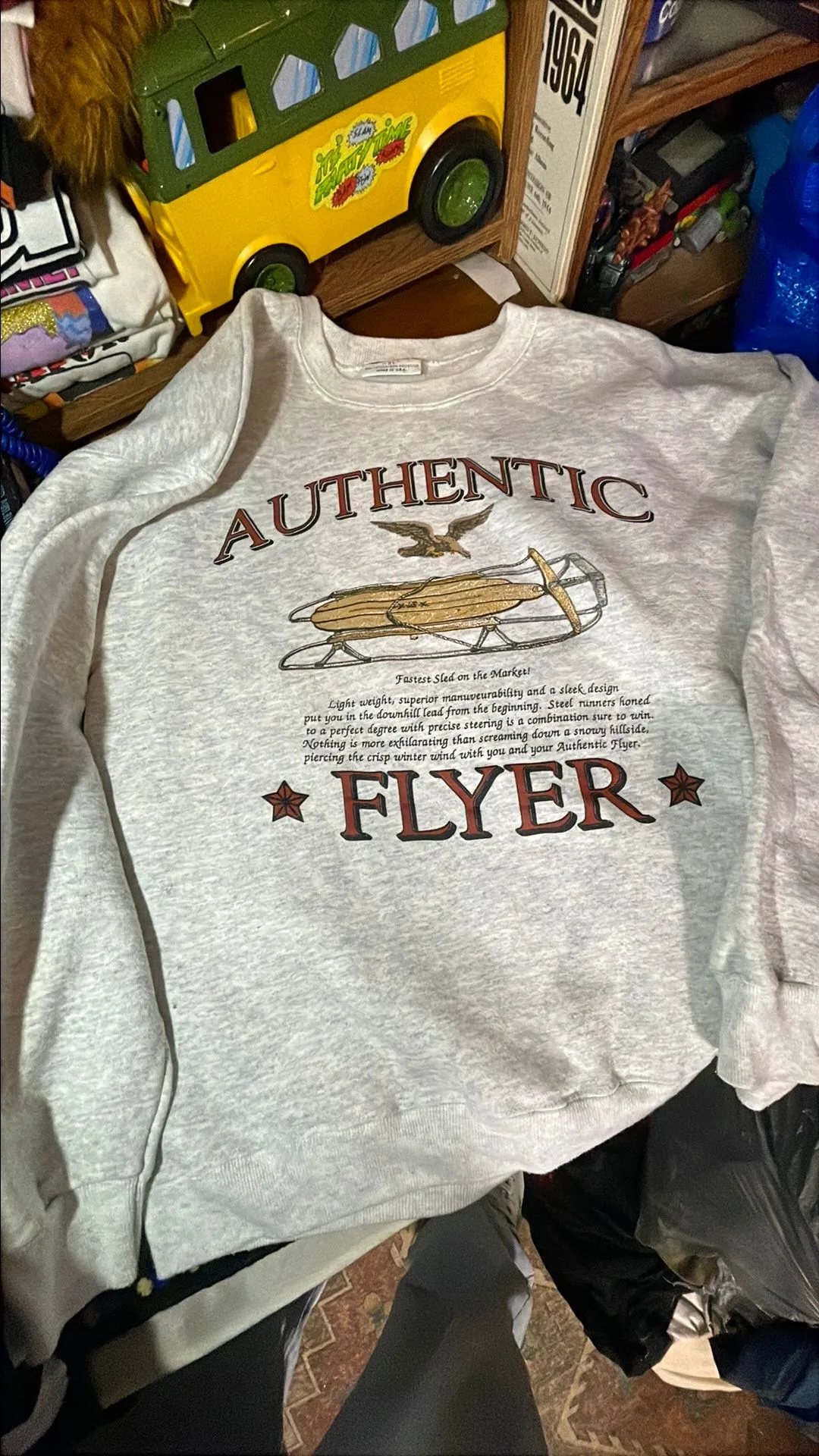 Product image for flyer sled crew 90s xl