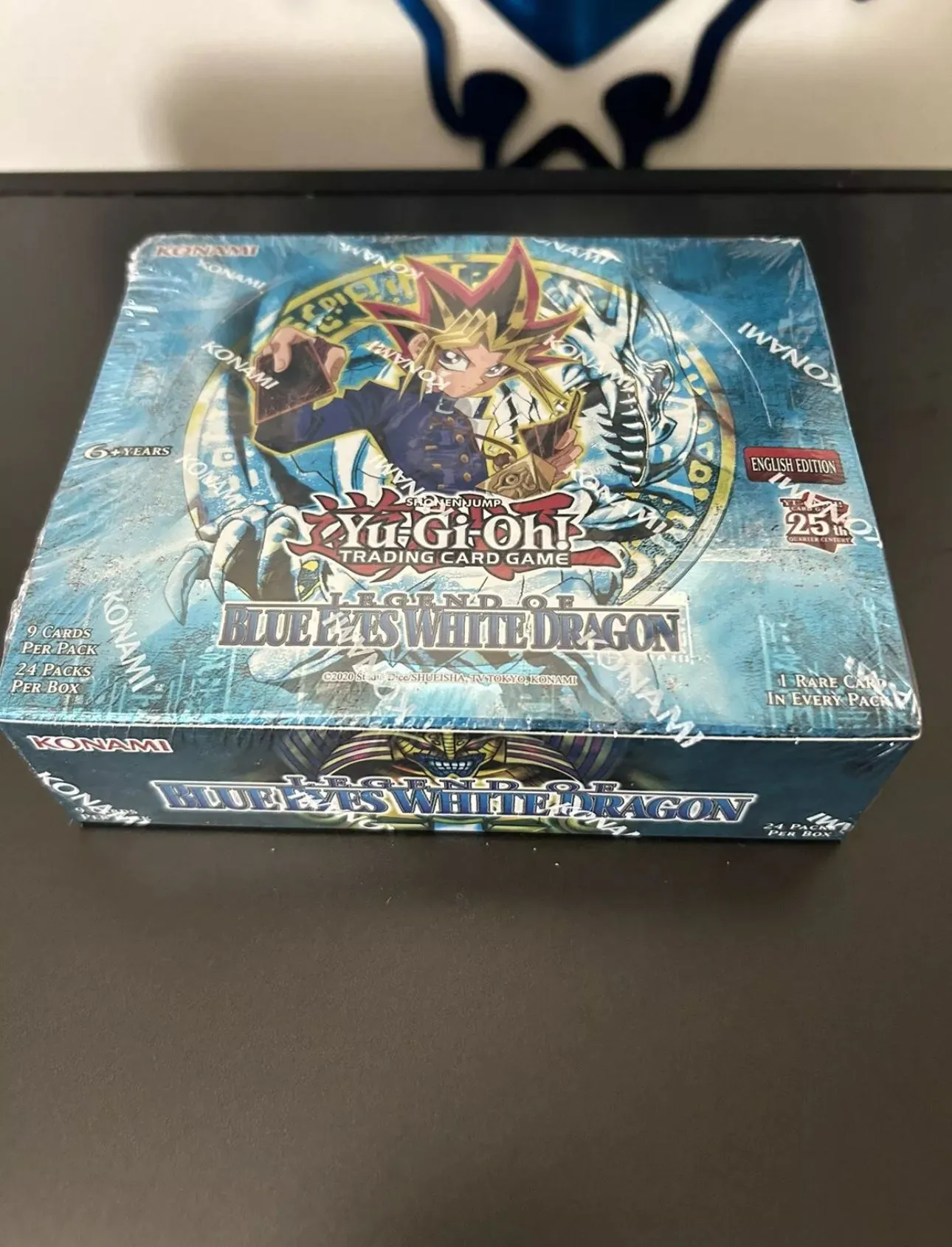 Product image for Yu-Gi-Oh! Legend Of Blue Eyes White Dragon Booster Box 25th Anniversary Sealed