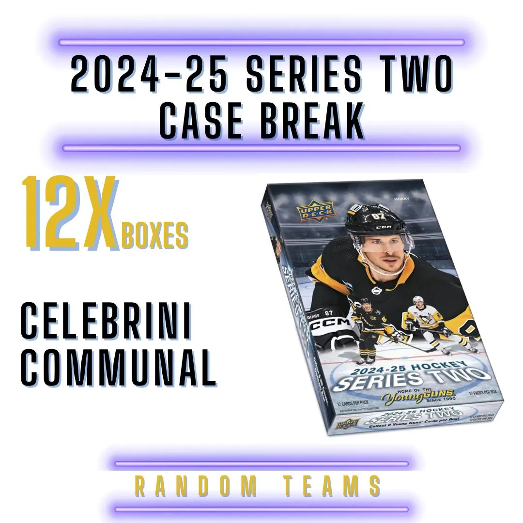 Product image for 2024/25 Series Two Master Case - Celebrini Communal (Random Teams)