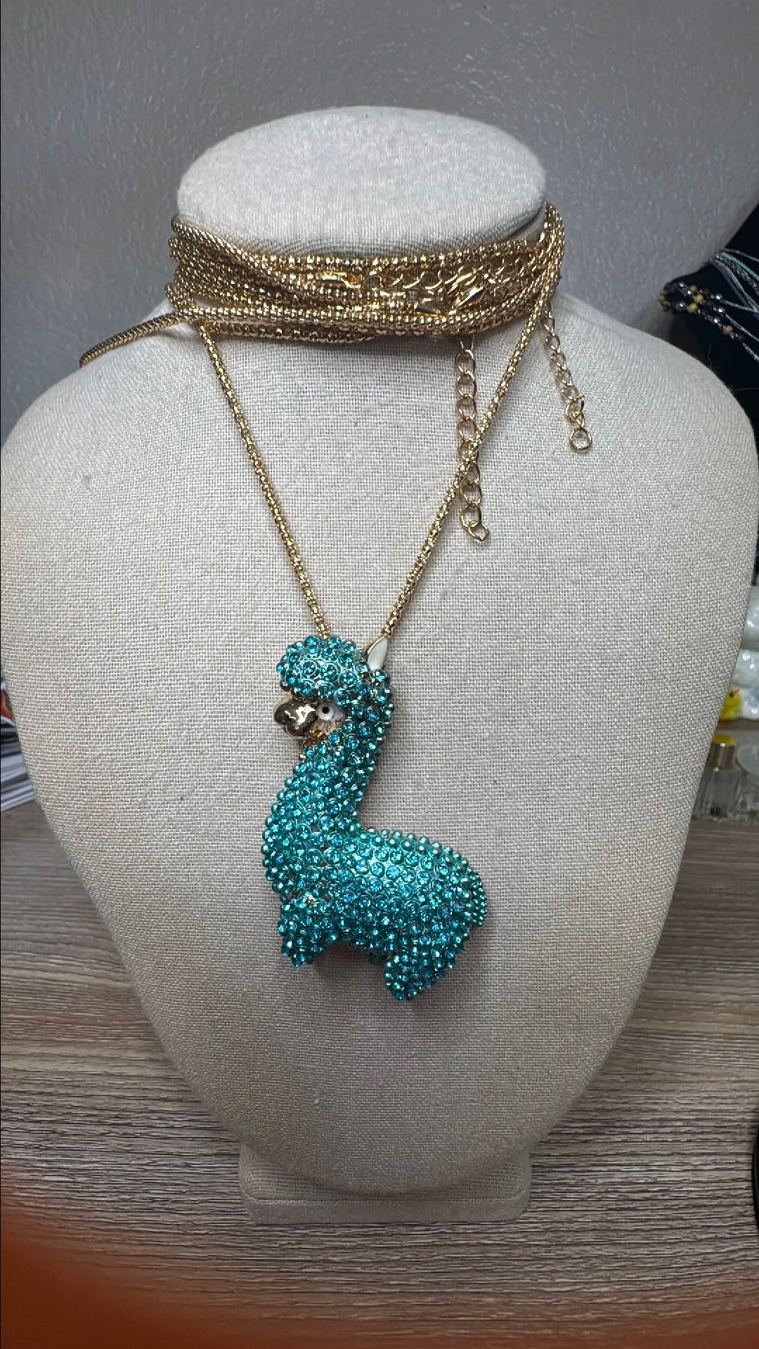 Product image for New Llama Brooch/ Pendant Necklace