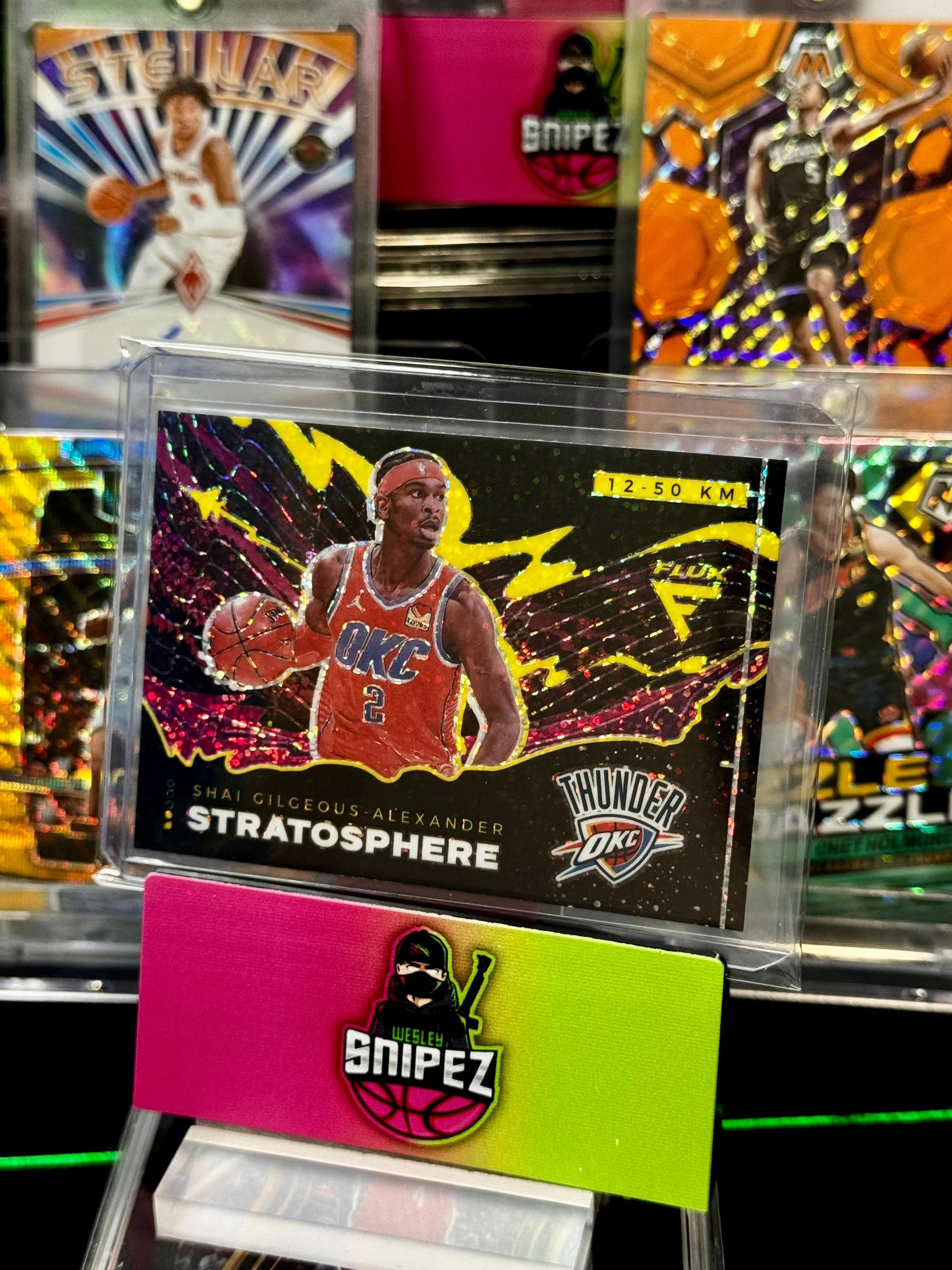 Product image for 2020-21 Flux Shai Gilgeous Alexander Stratosphere SSP CASE Hit
