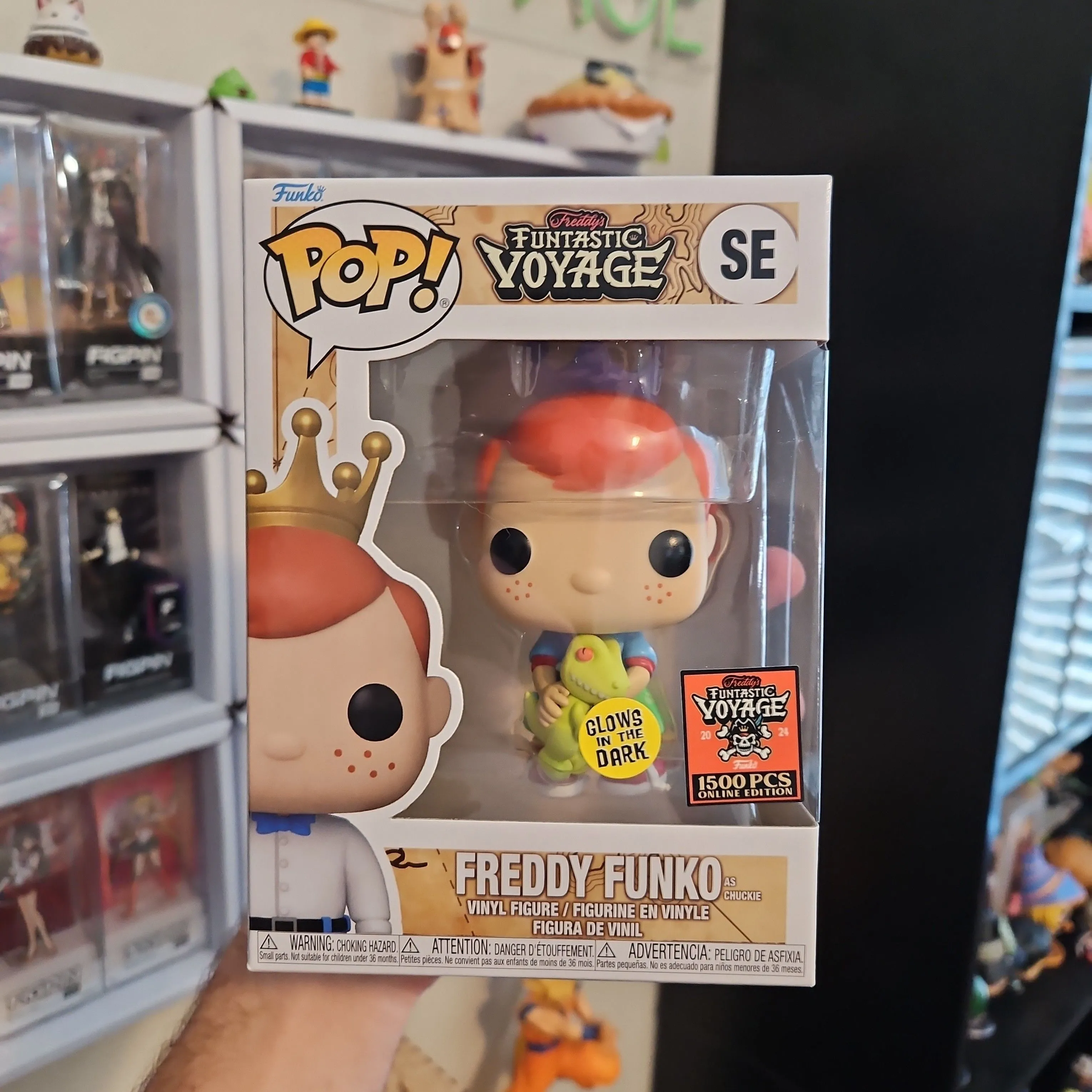 Product image for Freddy Funko As Chuckie Glow (Rugrats) LE 1500