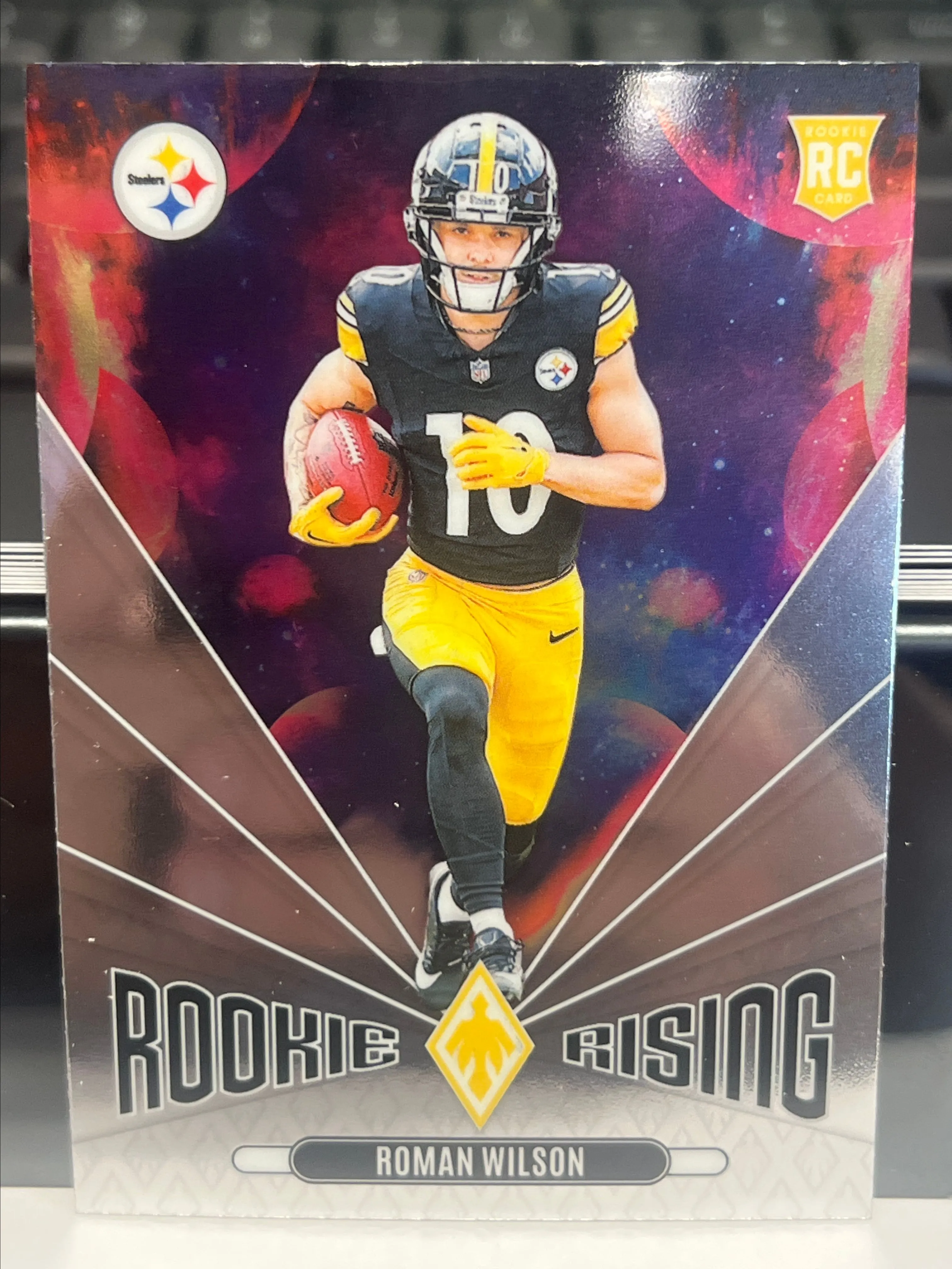 Product image for 2024 Panini Phoenix Rookie Rising Roman Wilson Steelers