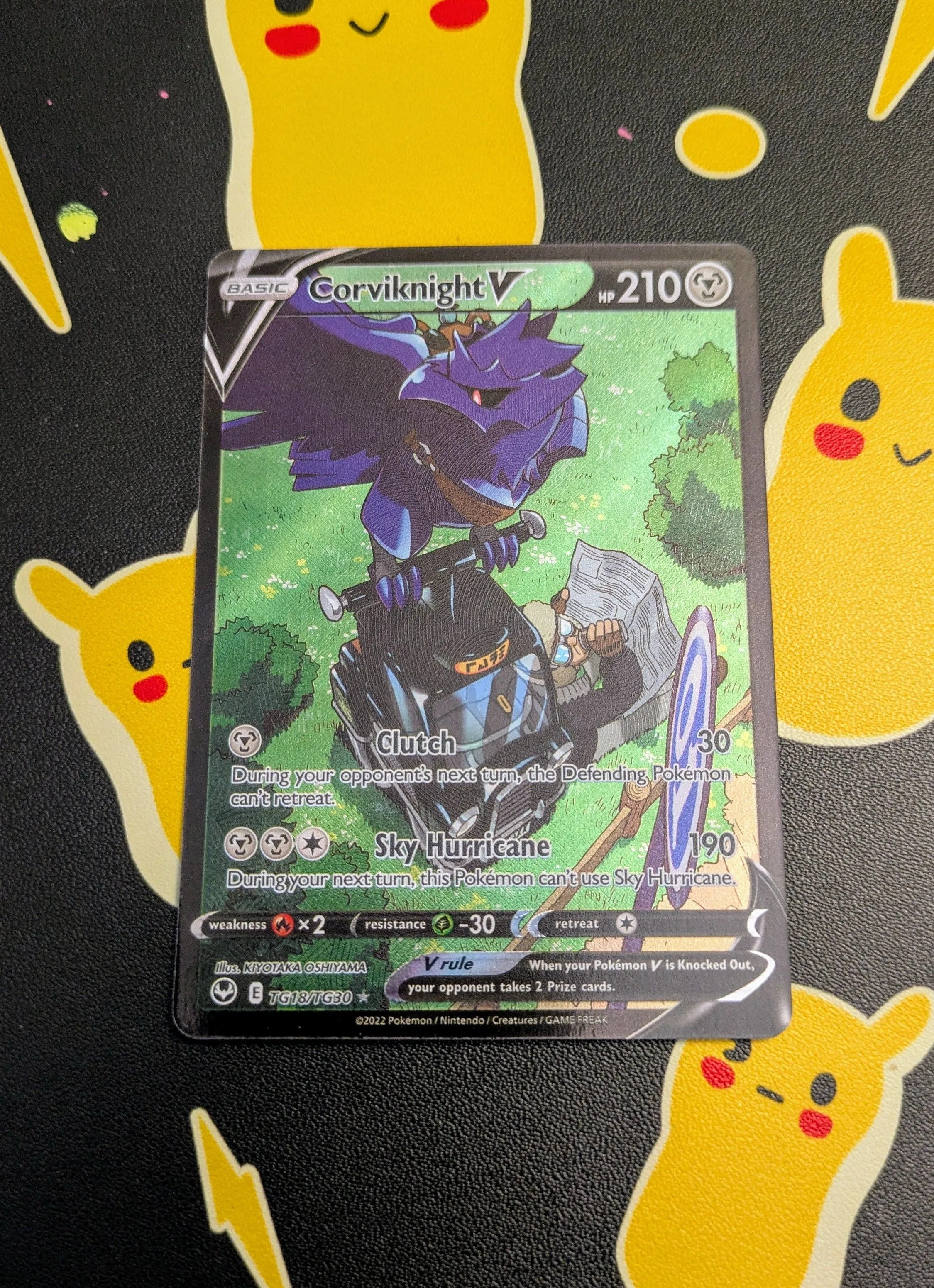 Product image for Pokemon - Corviknight V #TG18