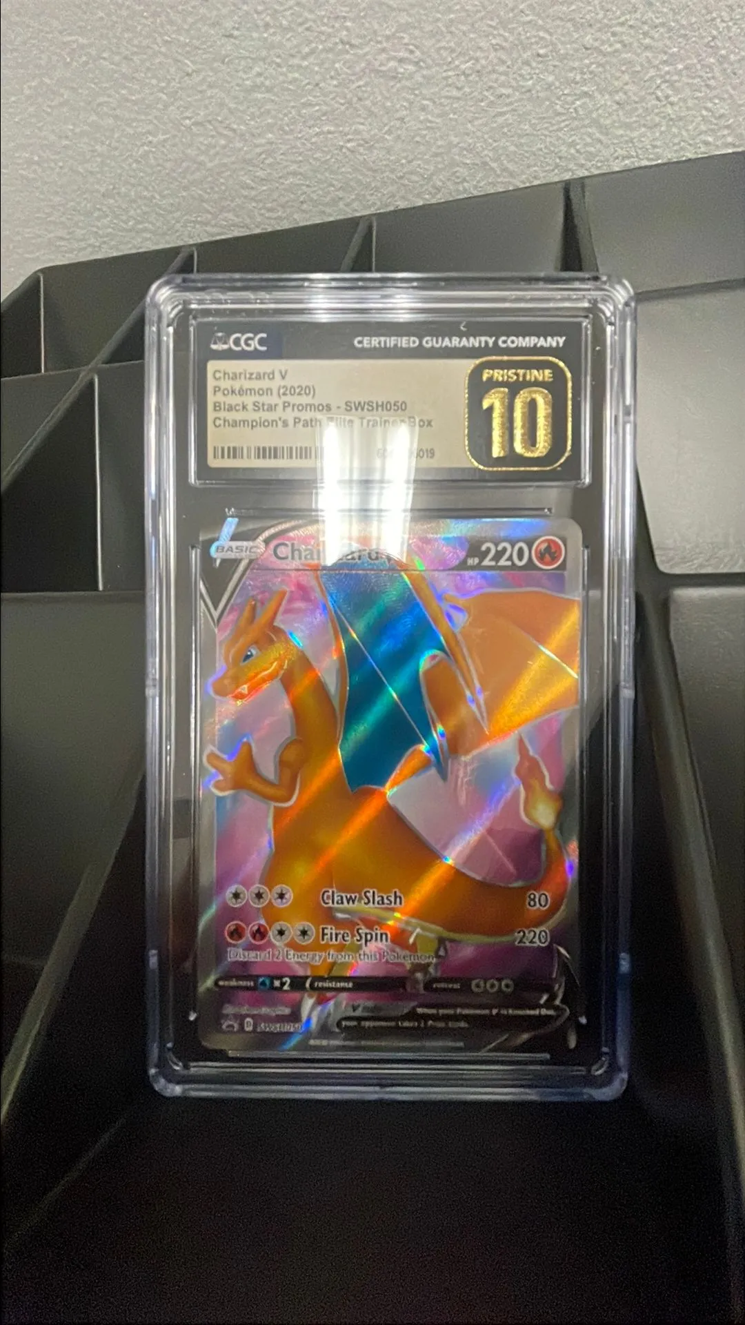Product image for CGC Pristine 10 Charizard V