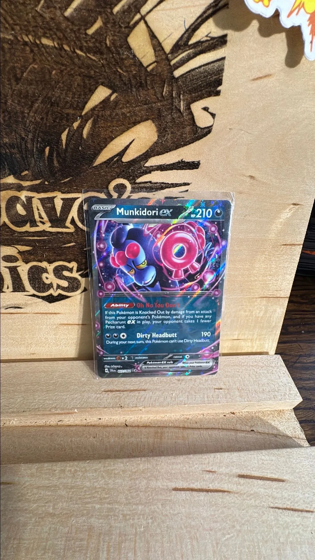 Product image for Munkidori Ex #37 Pokemon Shrouded Fable