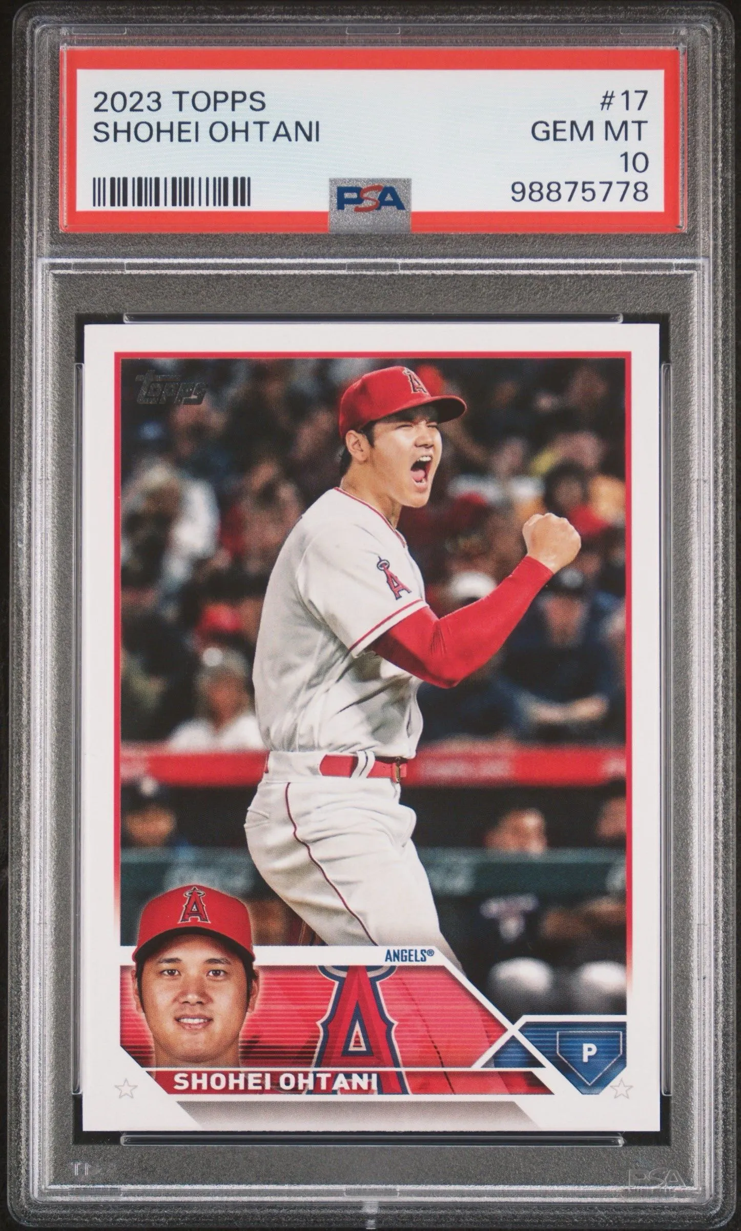Product image for *GEM MINT PSA 10* 2023 Topps 17 SHOHEI OHTANI