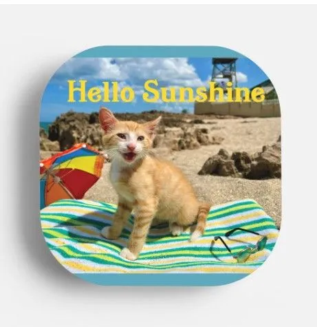 Product image for Charging pad for phone "Hello Sunshine"