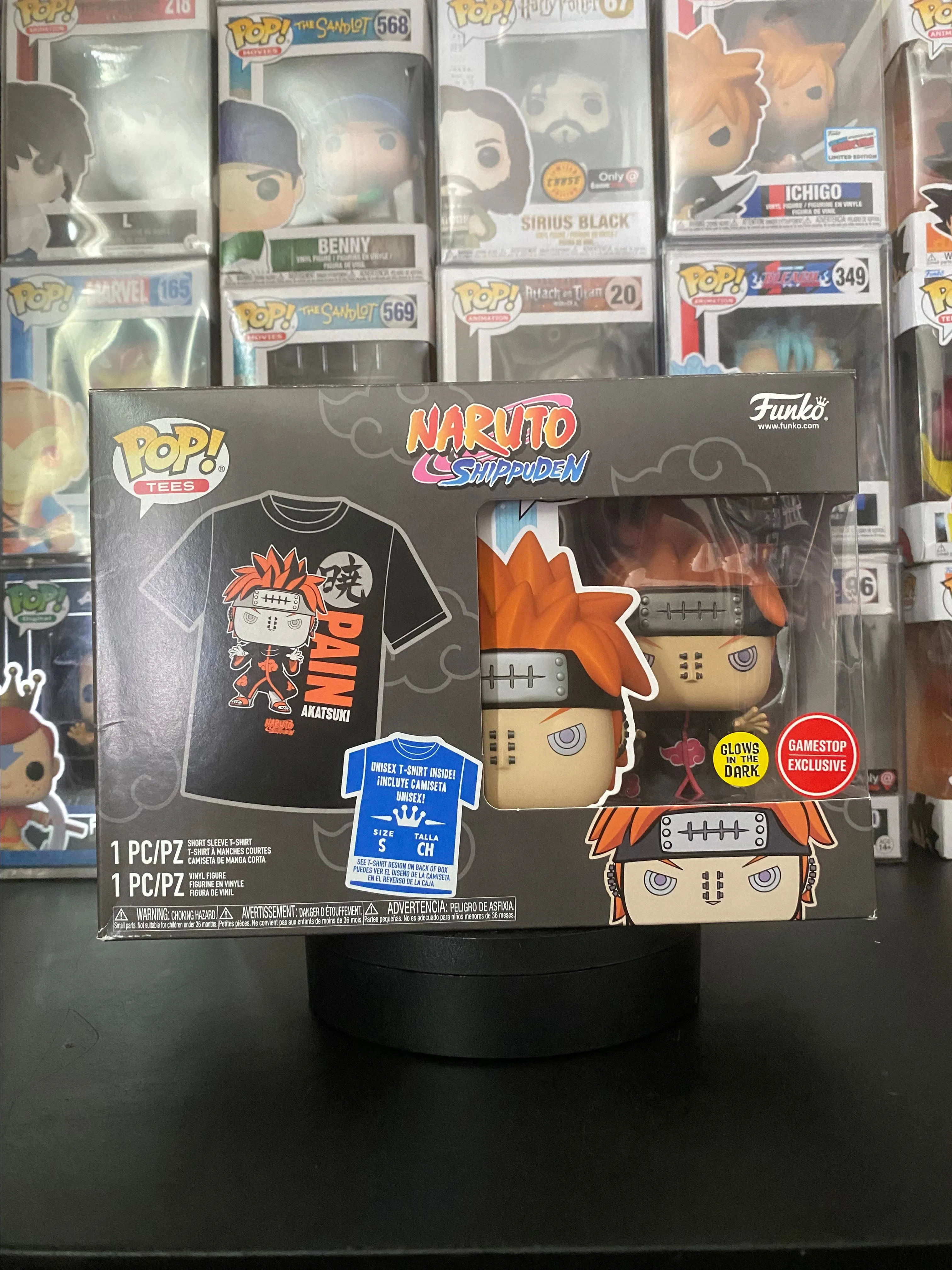 Product image for Funko pop & Tee bundle Pain (Naruto shippuden