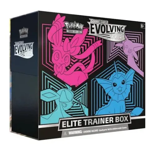 Product image for ETB - Evolving Skies Elite Trainer Box (In Plastic Protector)