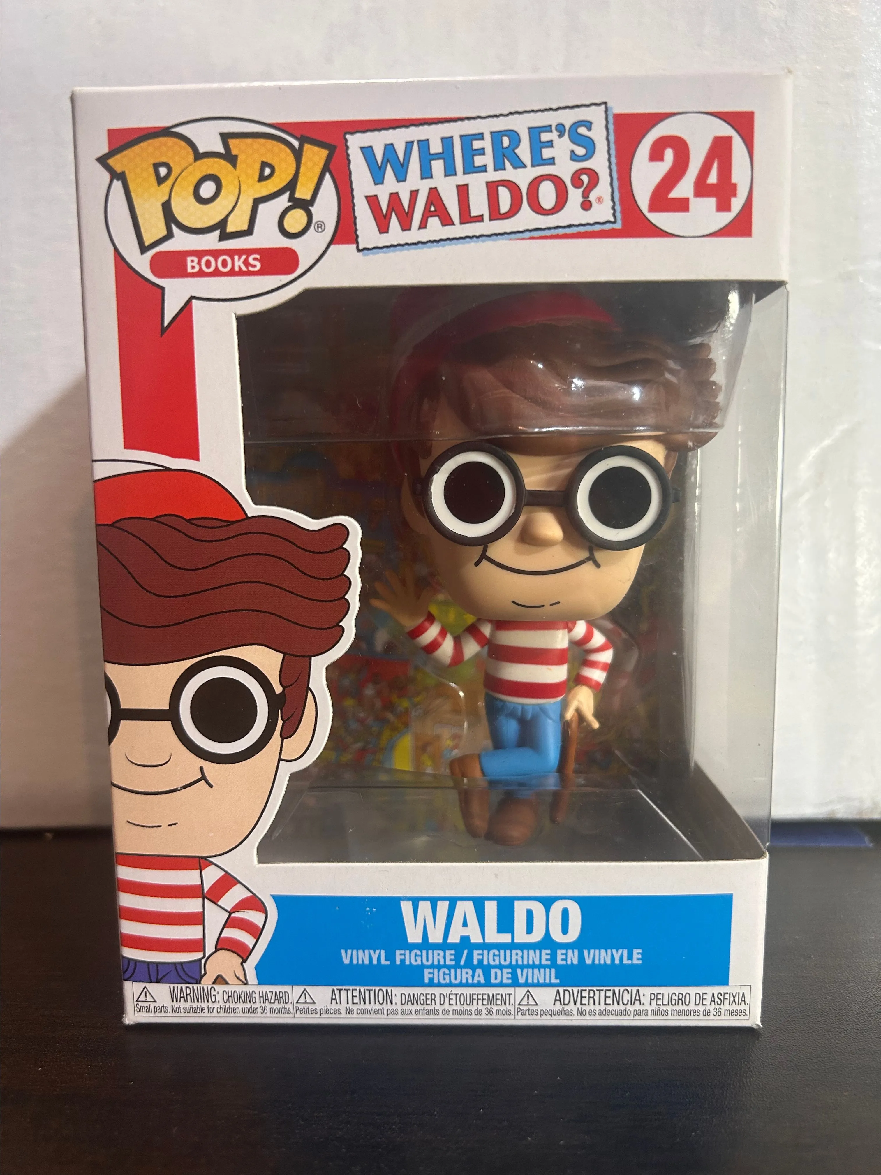 Product image for Waldo Where's Waldo Books Funko Pop 24 With Protector