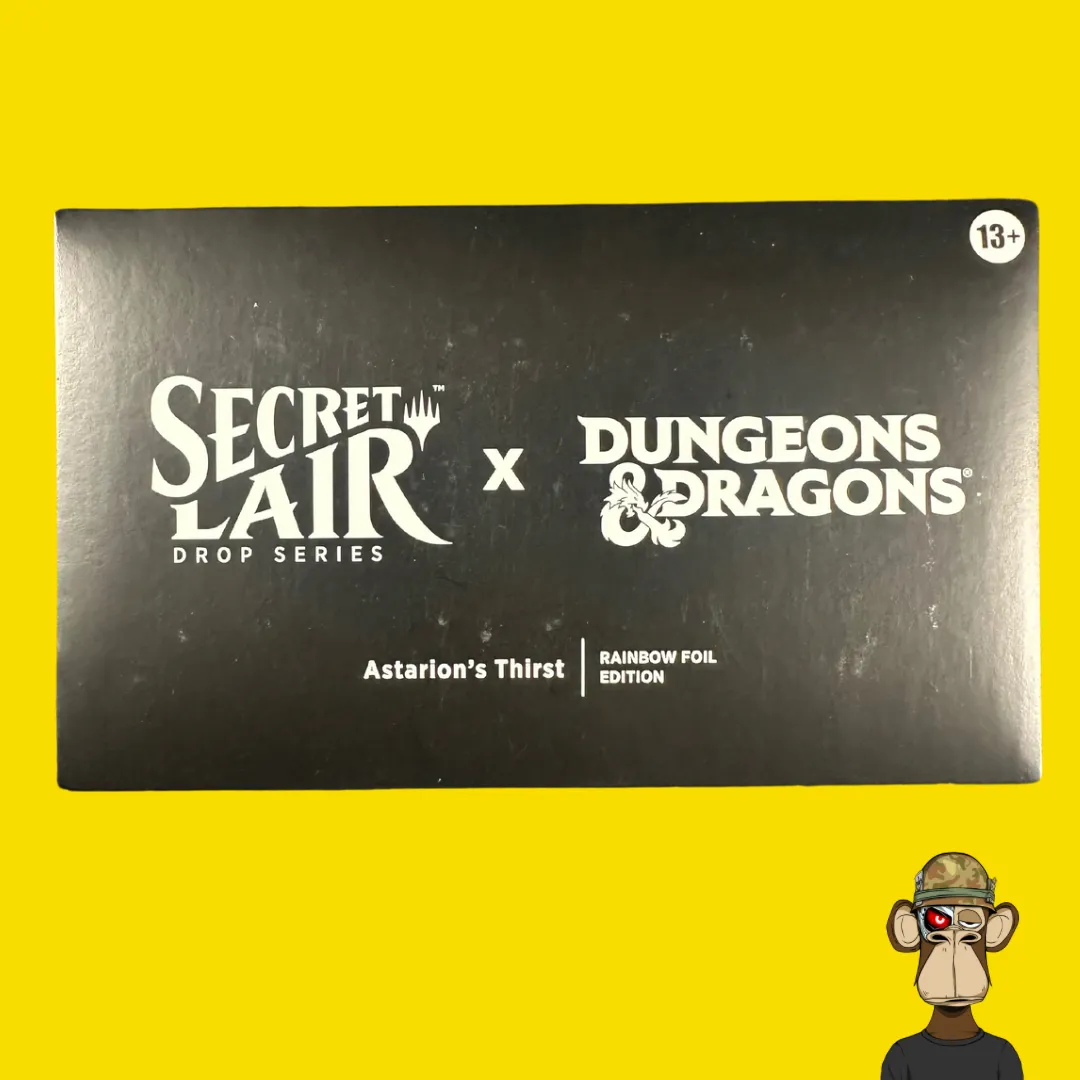 Secret Lair x DnD: Astarion's Thirst - Rainbow Foil Edition  Whatnot:  Shop, Sell, Connect