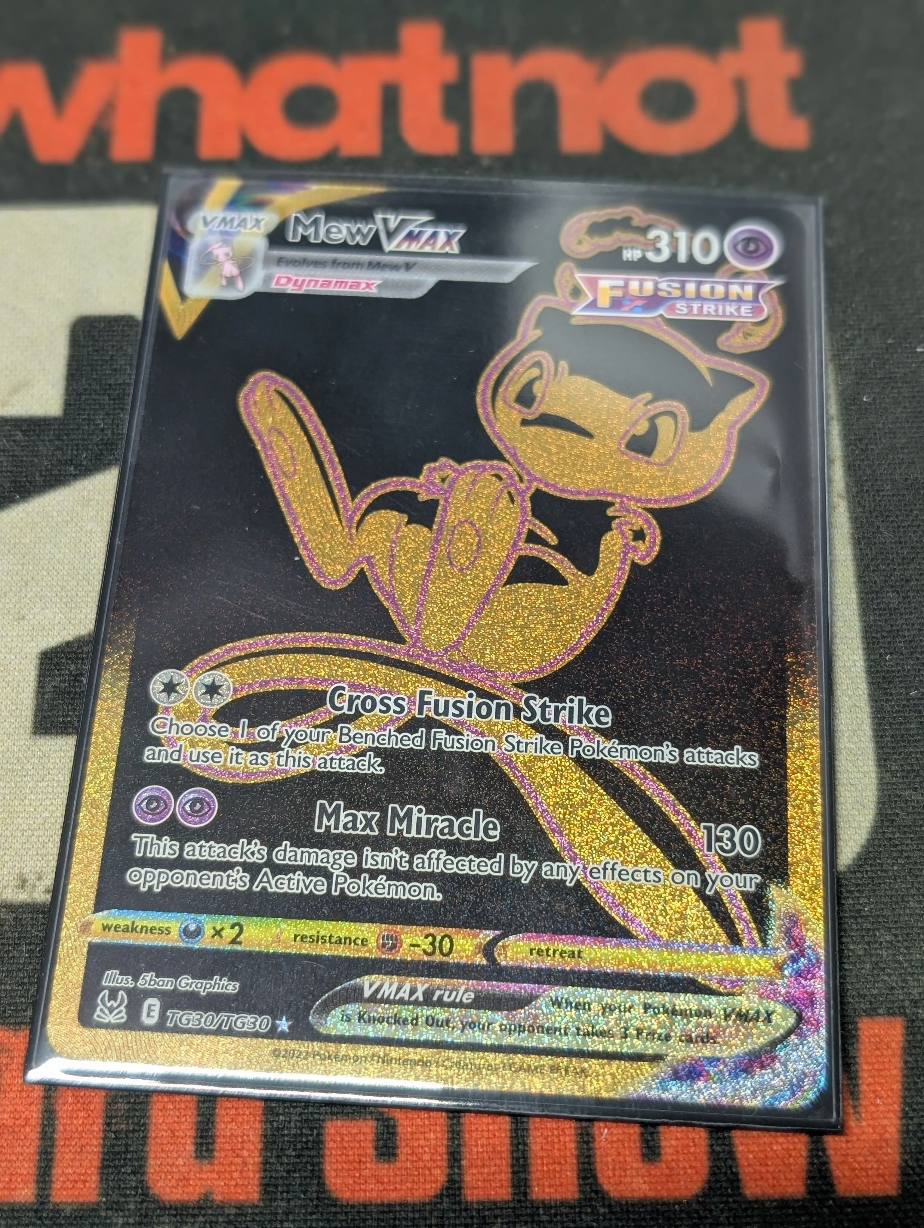 Product image for PKM - Single - Mew Vmax Gold